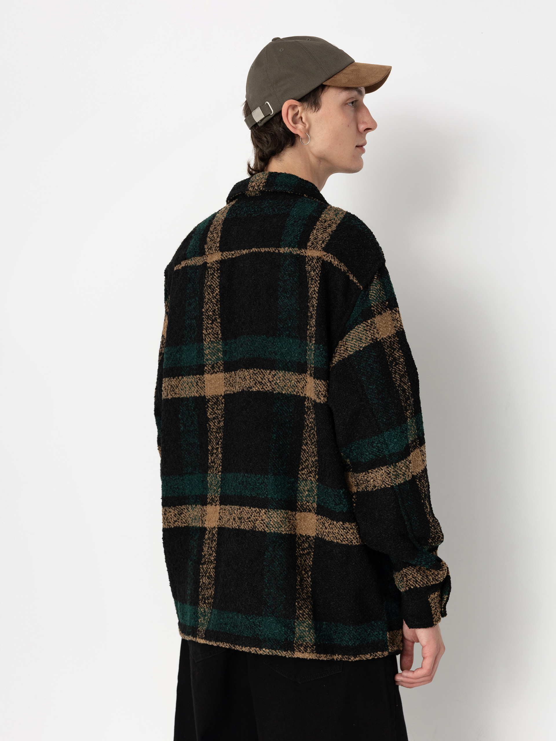 Košile Vans Raywood Shacket (black)