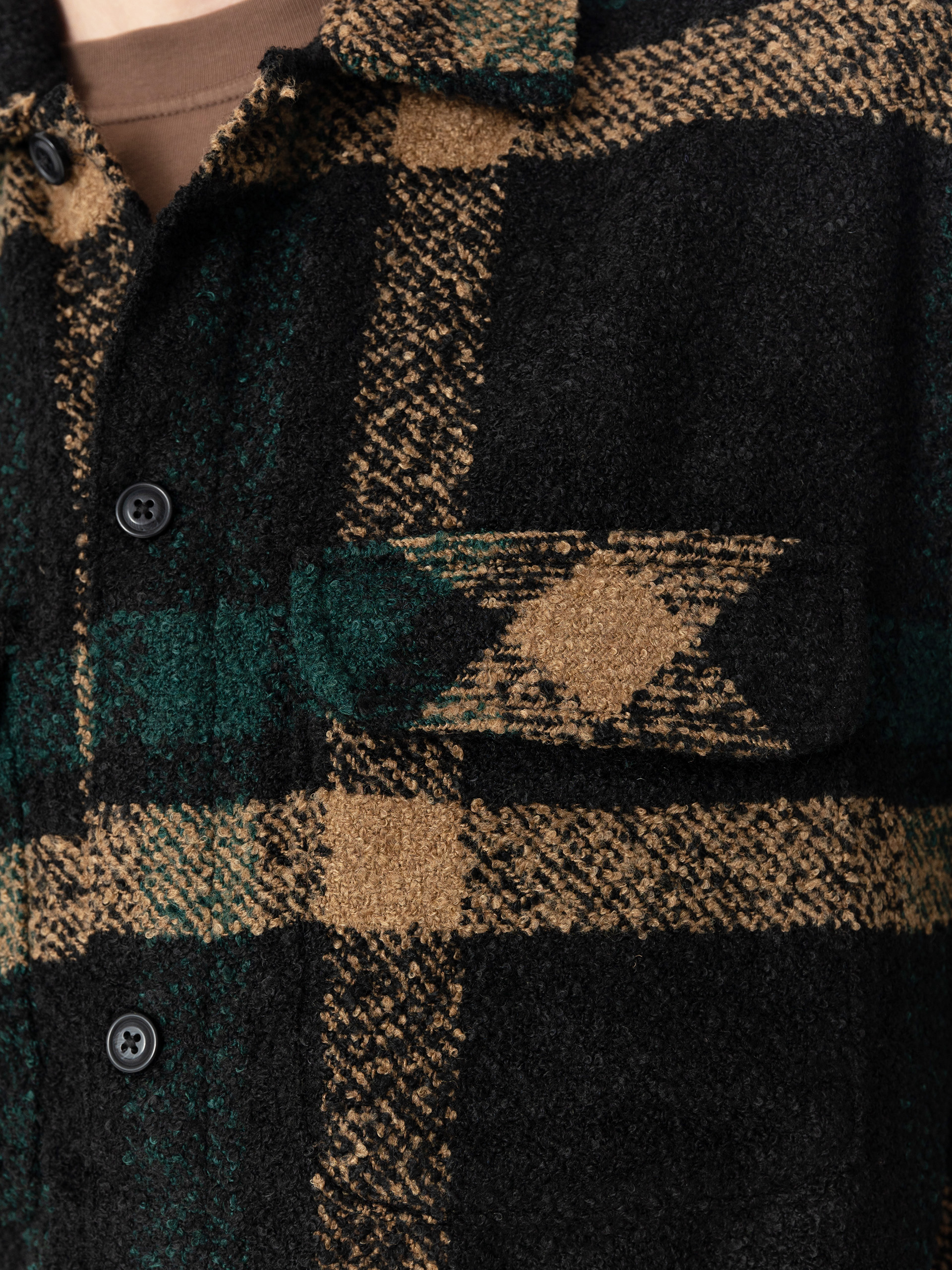 Košile Vans Raywood Shacket (black)