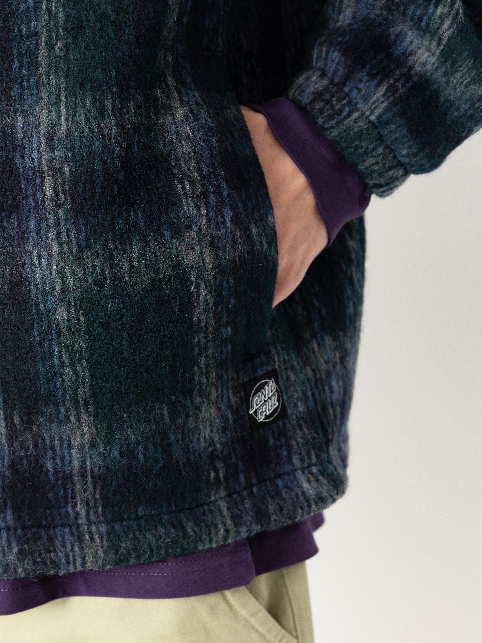 Bunda Santa Cruz Hideout (navy/blue/grey check)