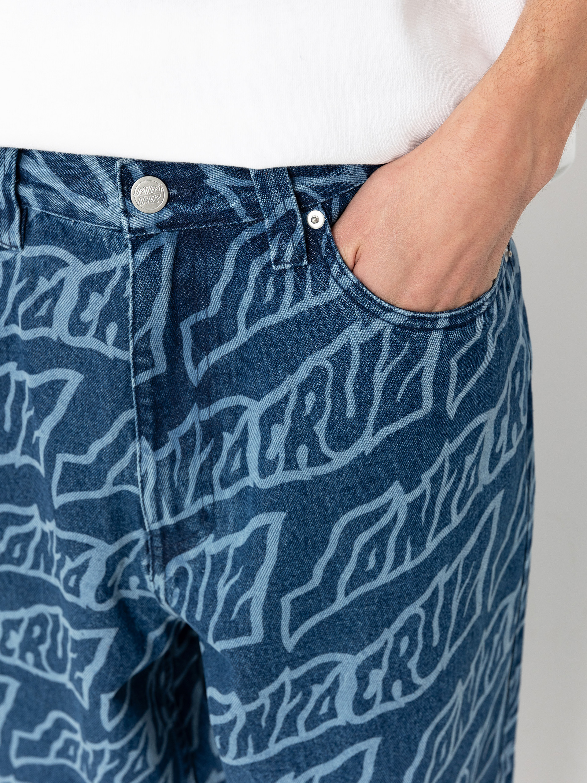 Kalhoty Santa Cruz Big Pants (creep repeat)