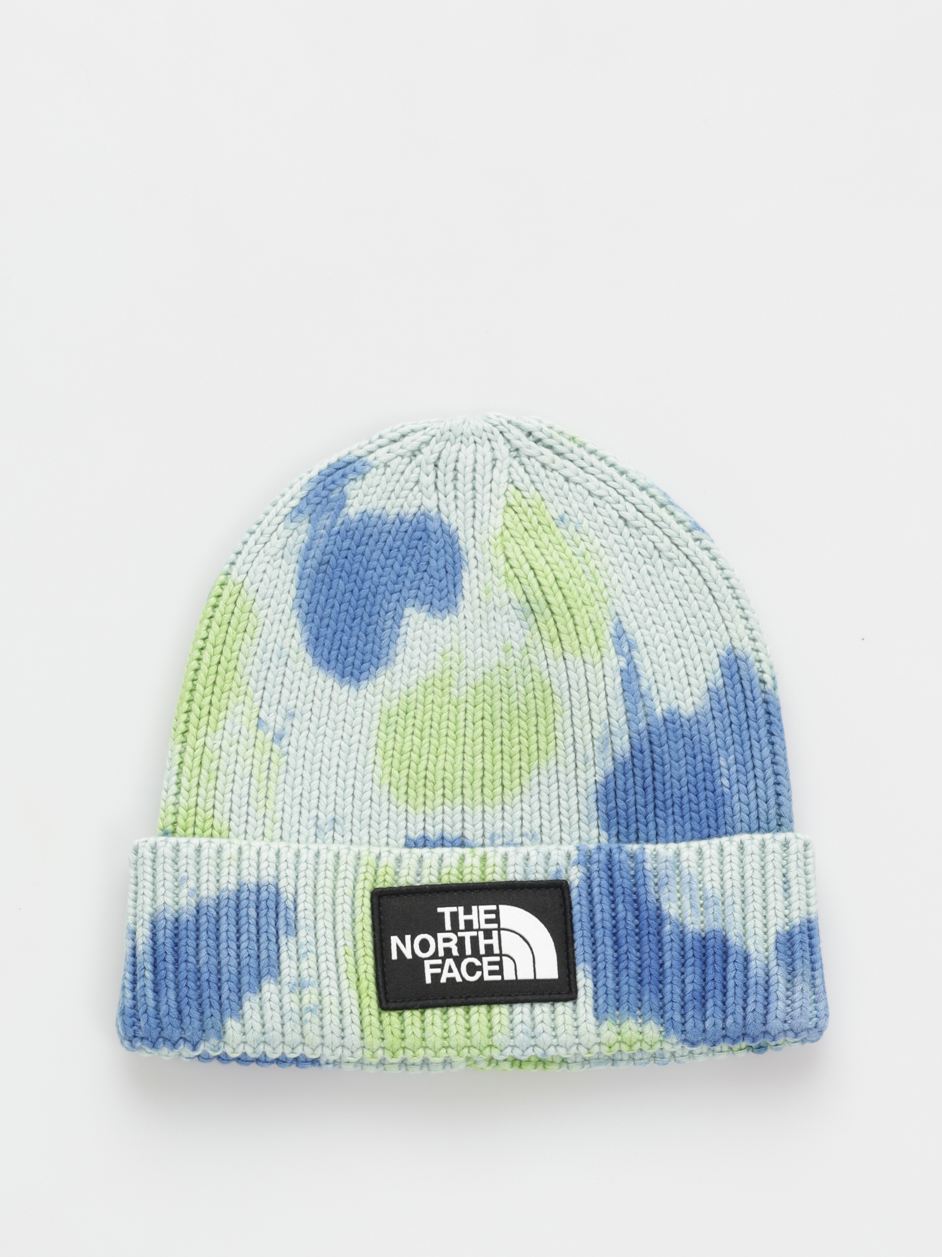 Čepice The North Face Tie Dye Logo Box (muted pine/tnf blue/lim)