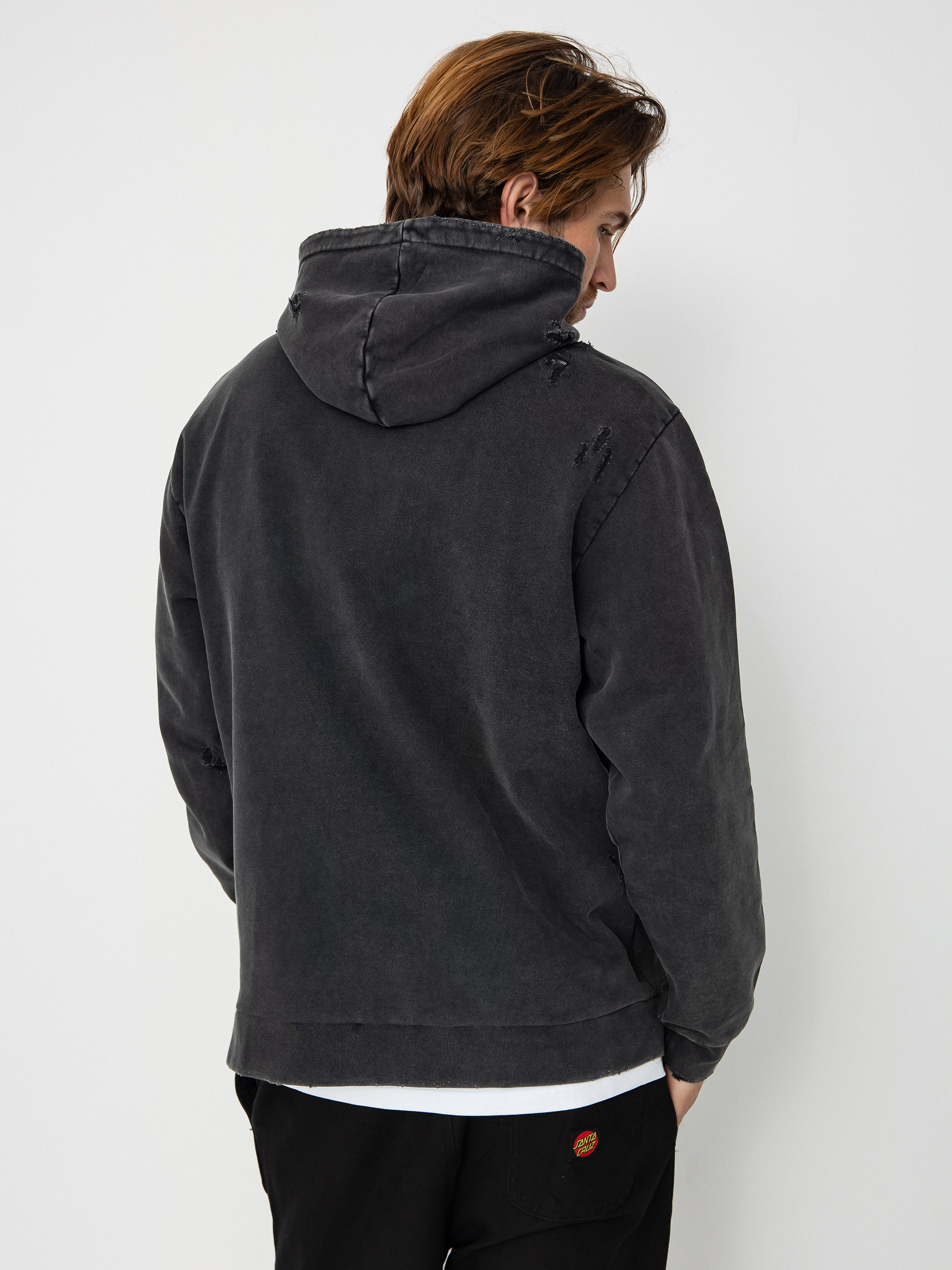 Mikina s kapucí RipNDip Fire Spirit HD (black)