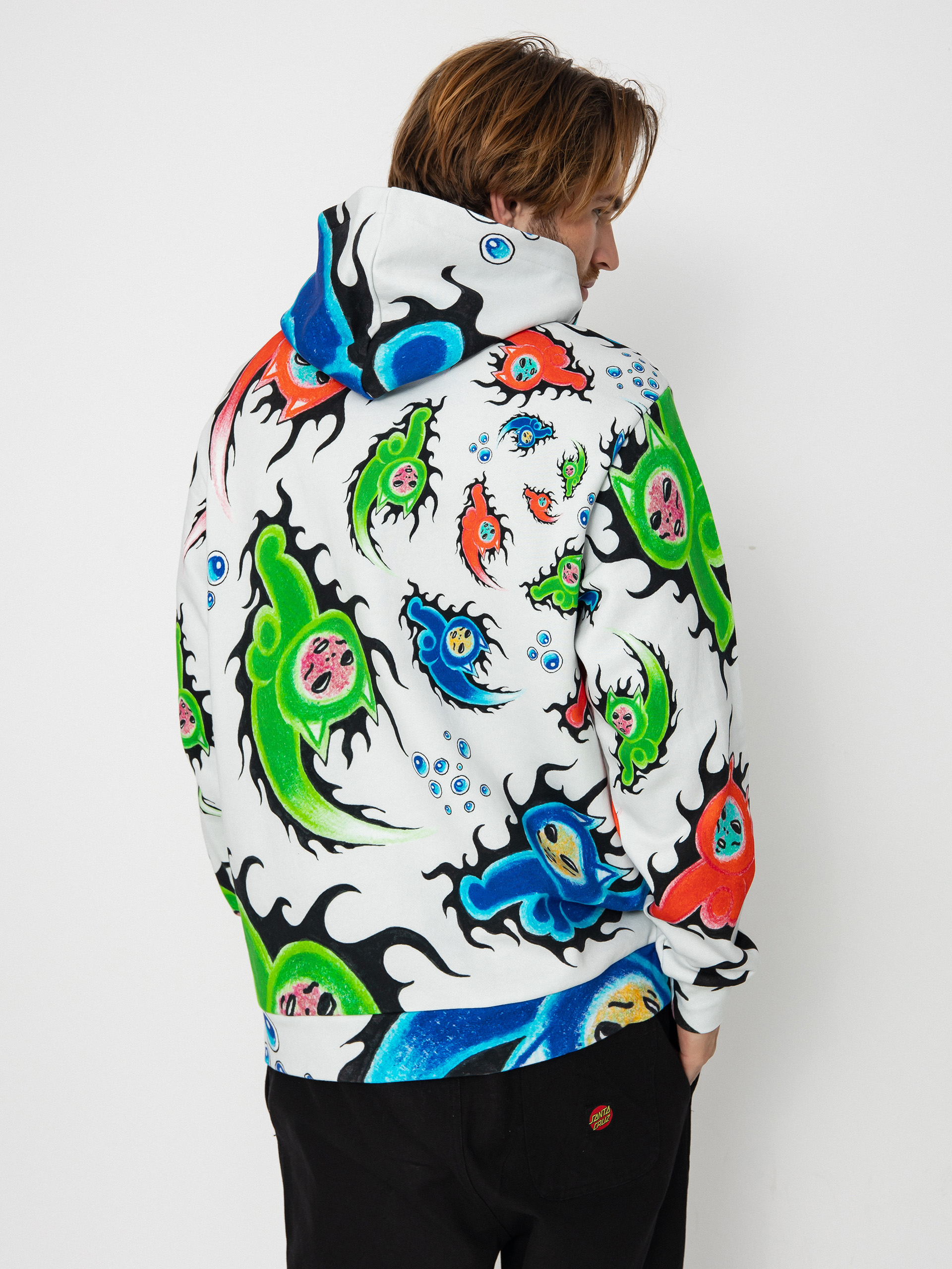 Mikina s kapucí RipNDip Ember HD (dusty grey)