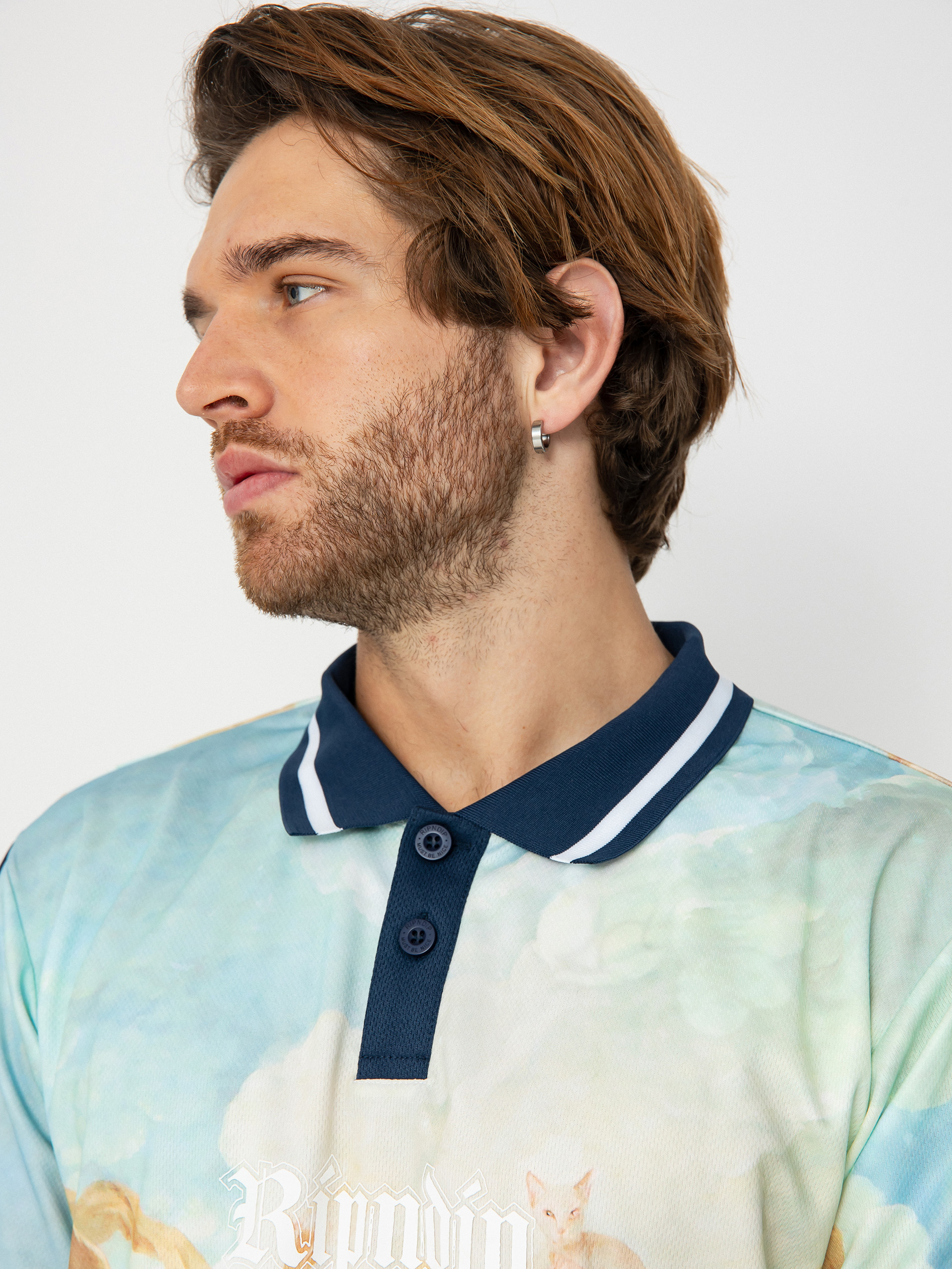 Tričko RipNDip Heavens Waiting Soccer Jersey (navy multi)