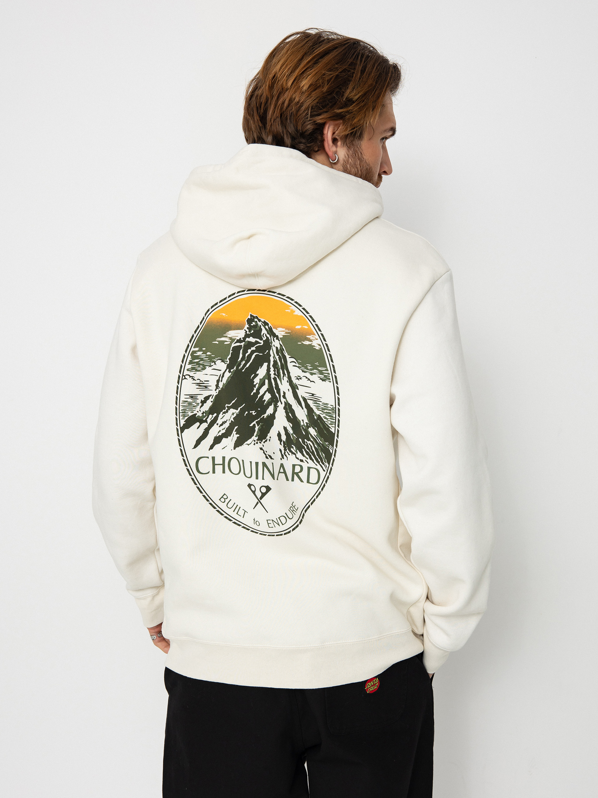 Mikina s kapucu00ed Patagonia Chouinard Crest Uprisal HD (birch white)