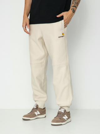 Kalhoty Carhartt WIP American Script Jogging (moonbeam)