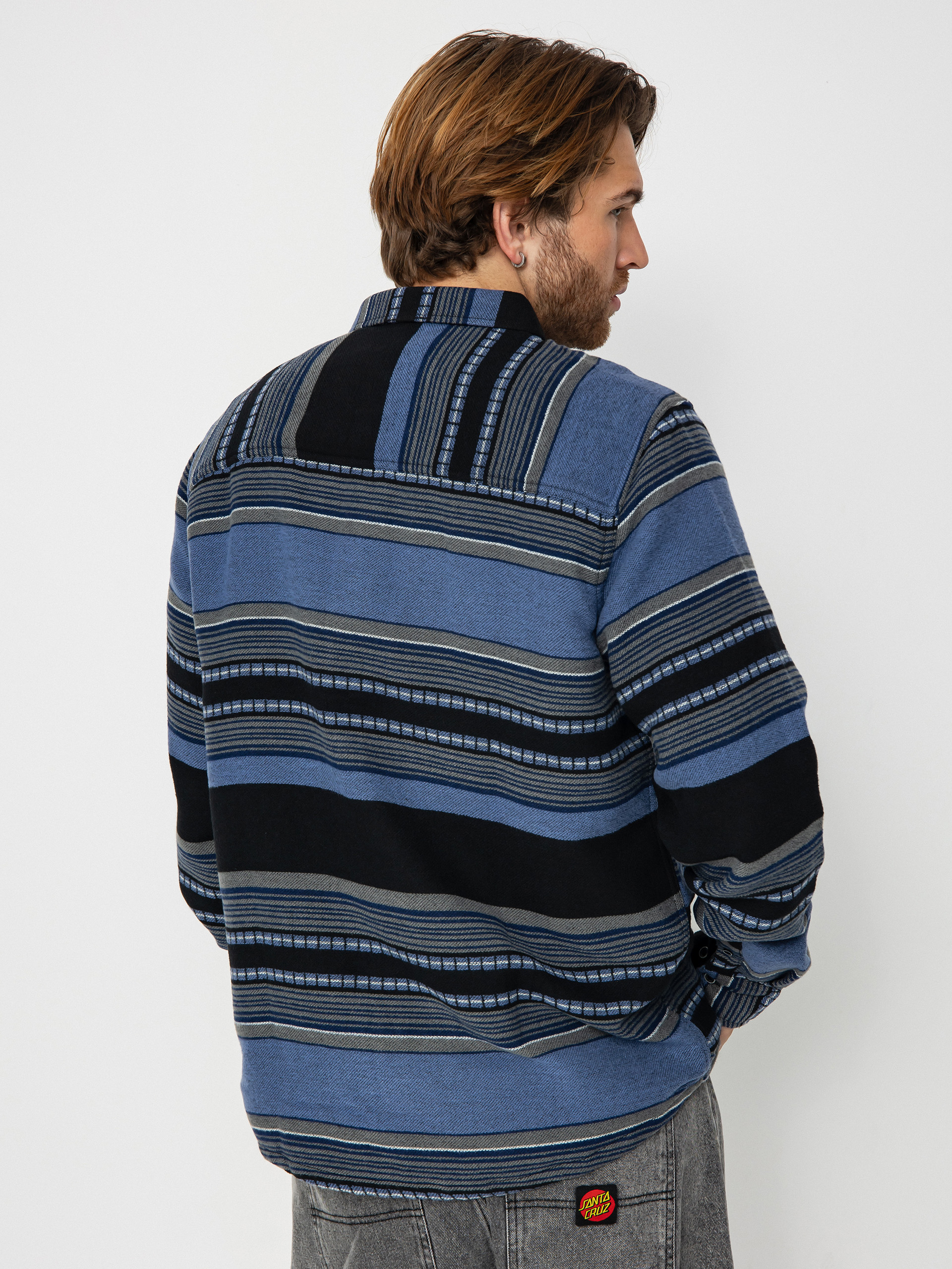 Košile Iriedaily Santania (navy grey)