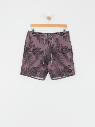 Plážové kraťasy RVCA Curren Trunk (lavender floral)