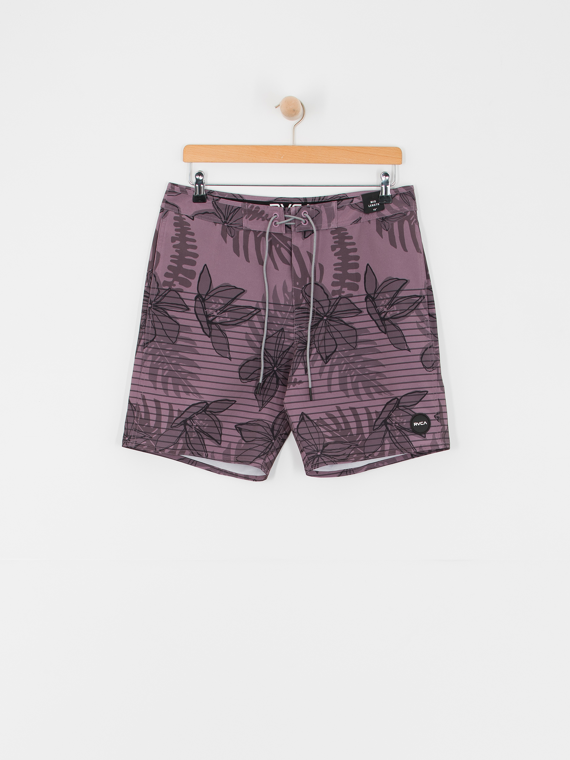 Plu00e1u017eovu00e9 krau0165asy RVCA Curren Trunk (lavender floral)