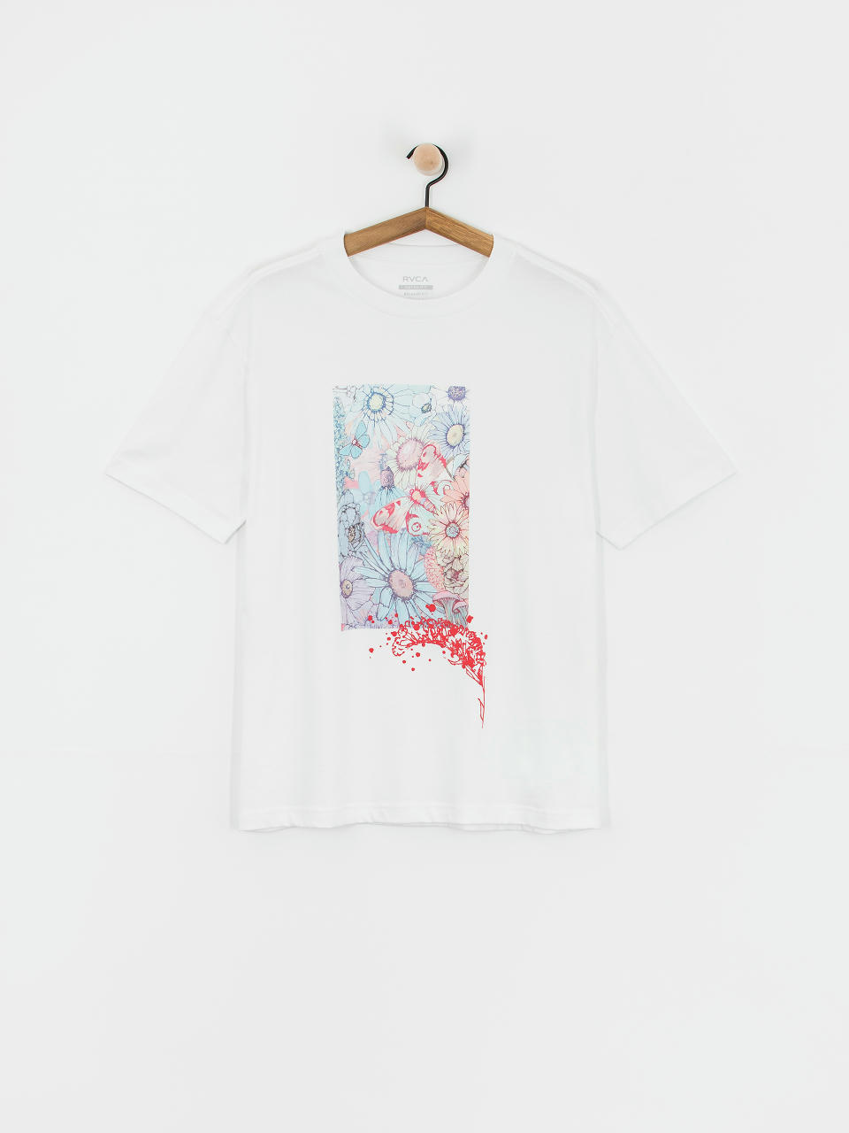 Tričko RVCA Sage Floral (white)