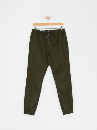 Kalhoty Volcom Frickin Slim Jogger (dark green)