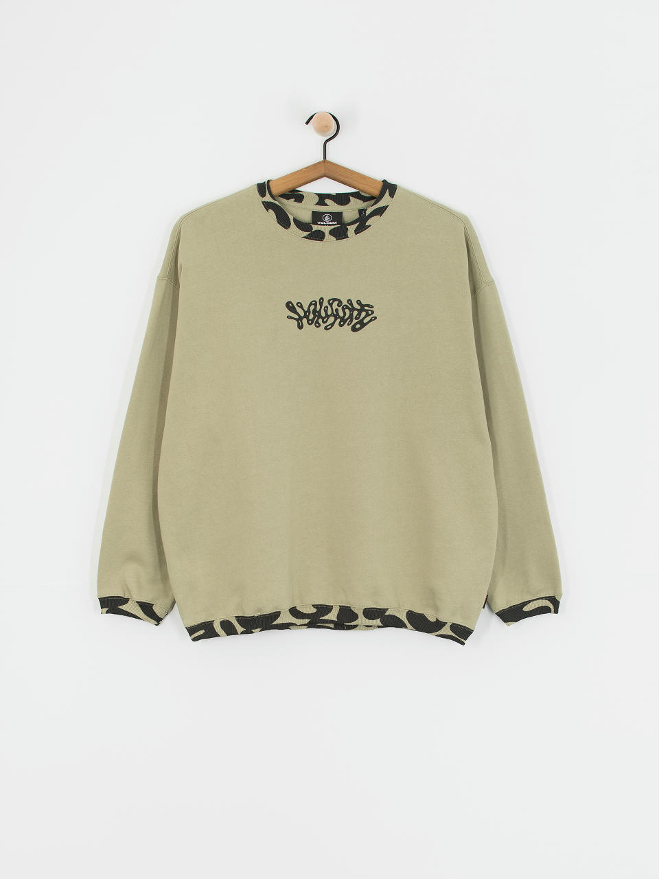 Mikina Volcom Fa Zephyr Crew (green tea)