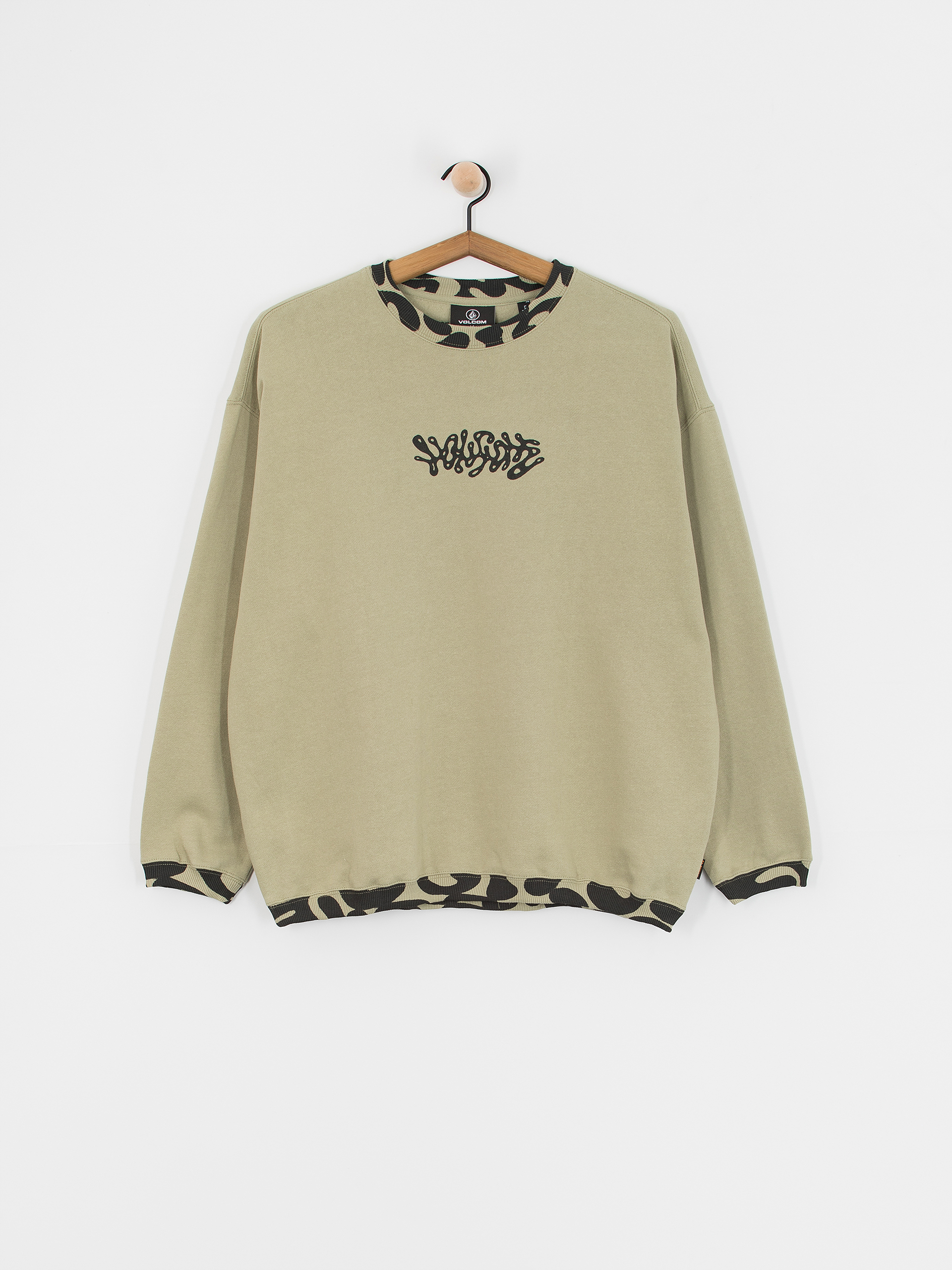 Mikina Volcom Fa Zephyr Crew (green tea)