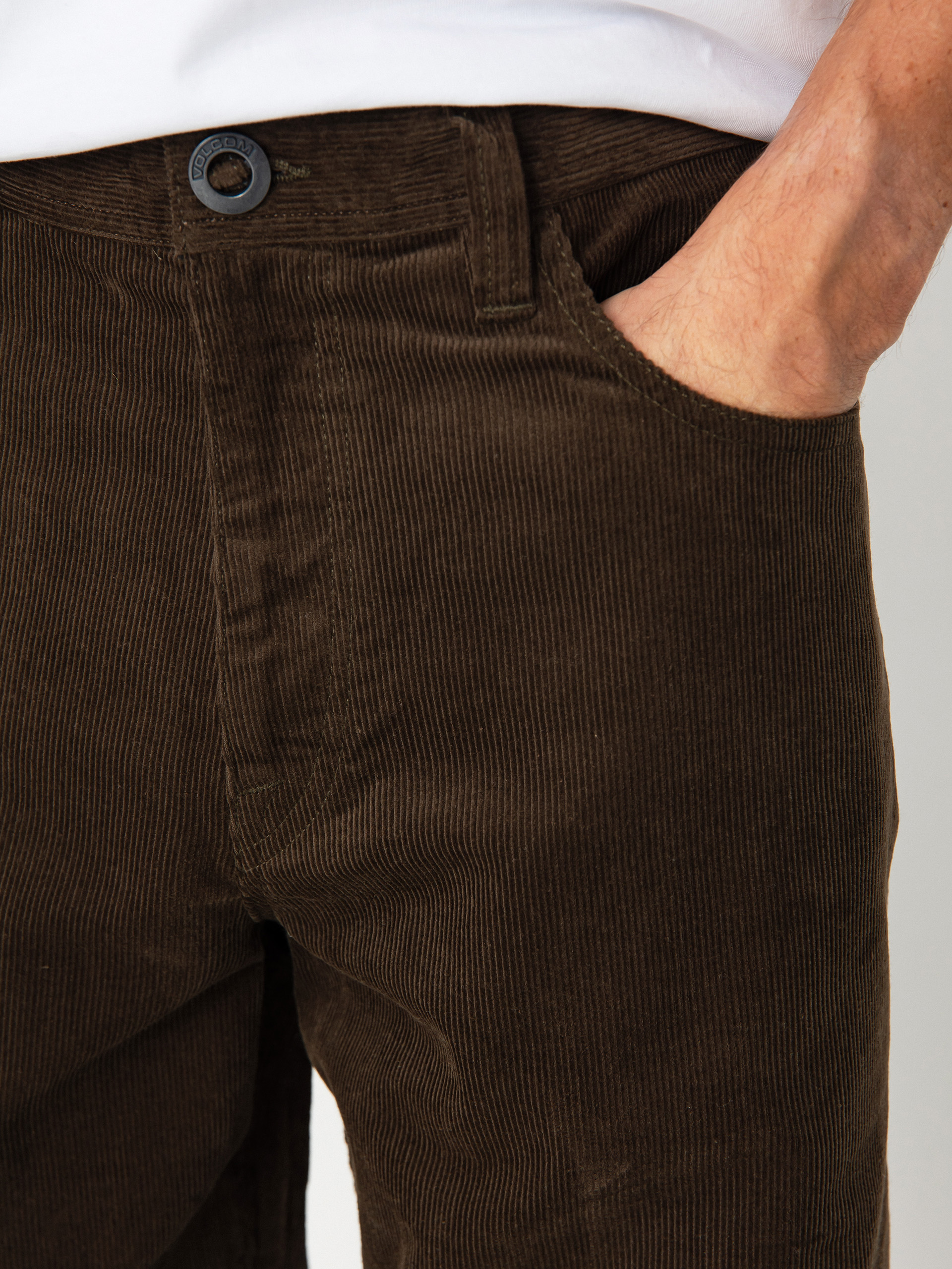 Kalhoty Volcom Frickin Loose Tapered Cord (wren)