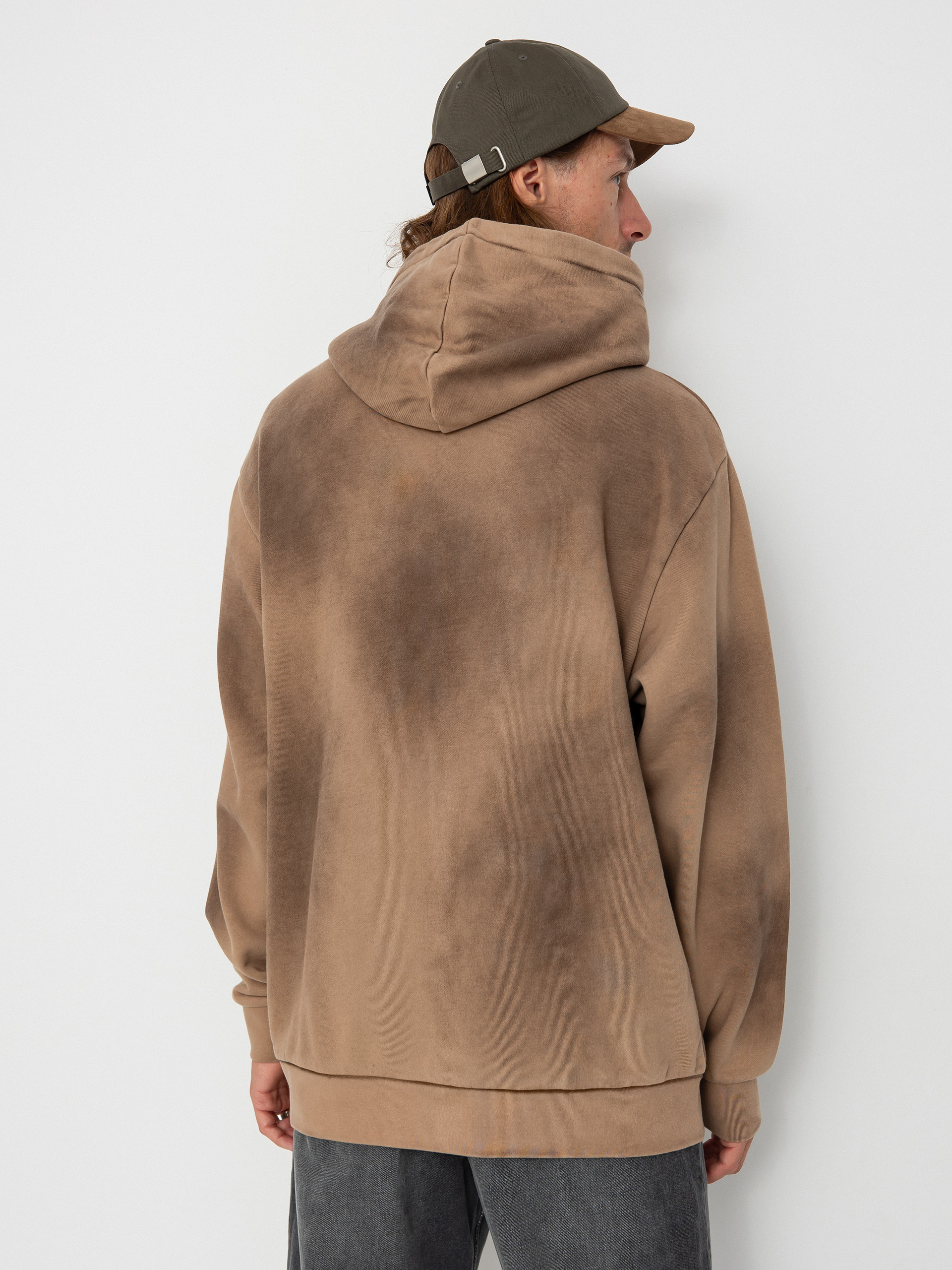 Mikina s kapucí RipNDip Keep Out HD (almond)