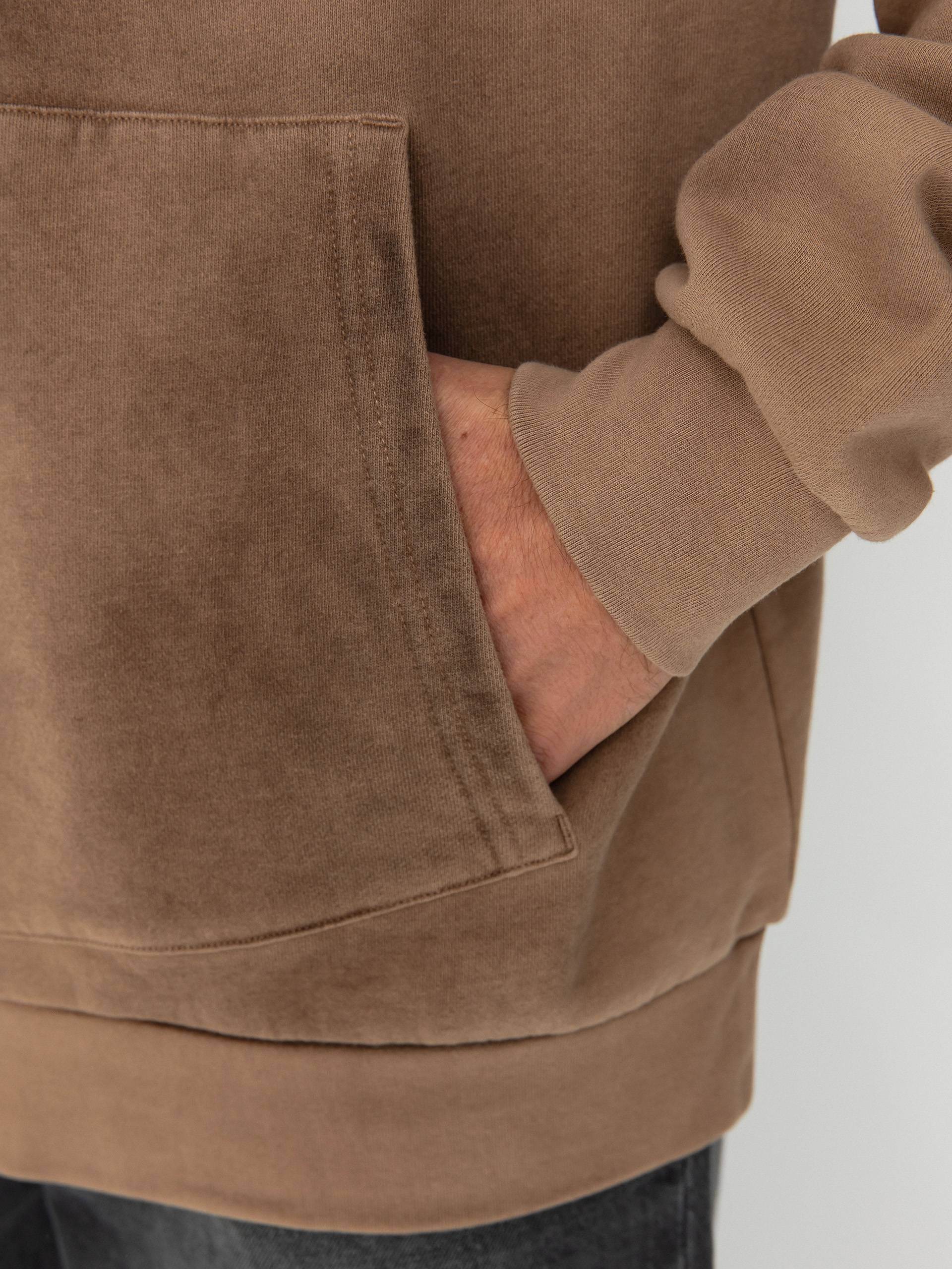 Mikina s kapucí RipNDip Keep Out HD (almond)