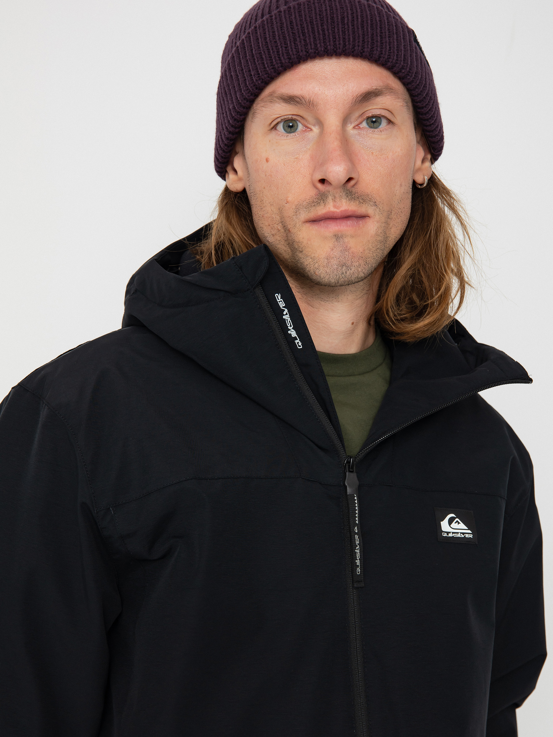 Bunda Quiksilver Overcast 3K Warm (black)