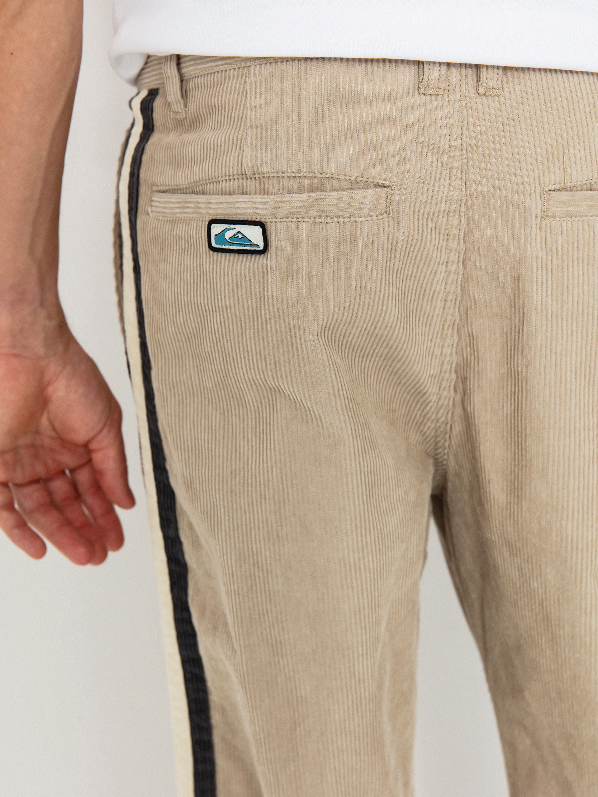 Kalhoty Quiksilver Roller Line (plaza taupe)