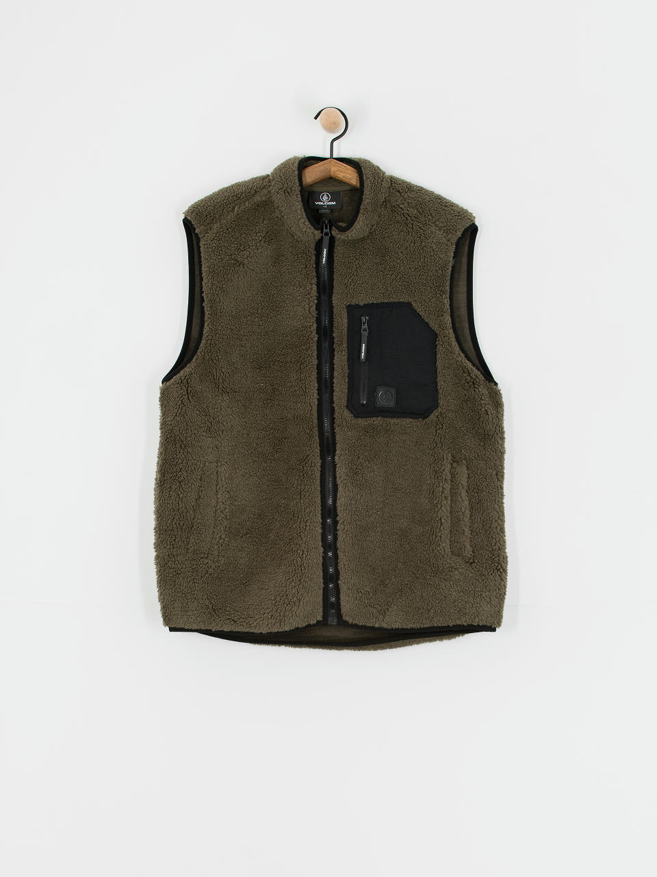 vesta Volcom Muzzer Fuzzar Vest (wintermoss)