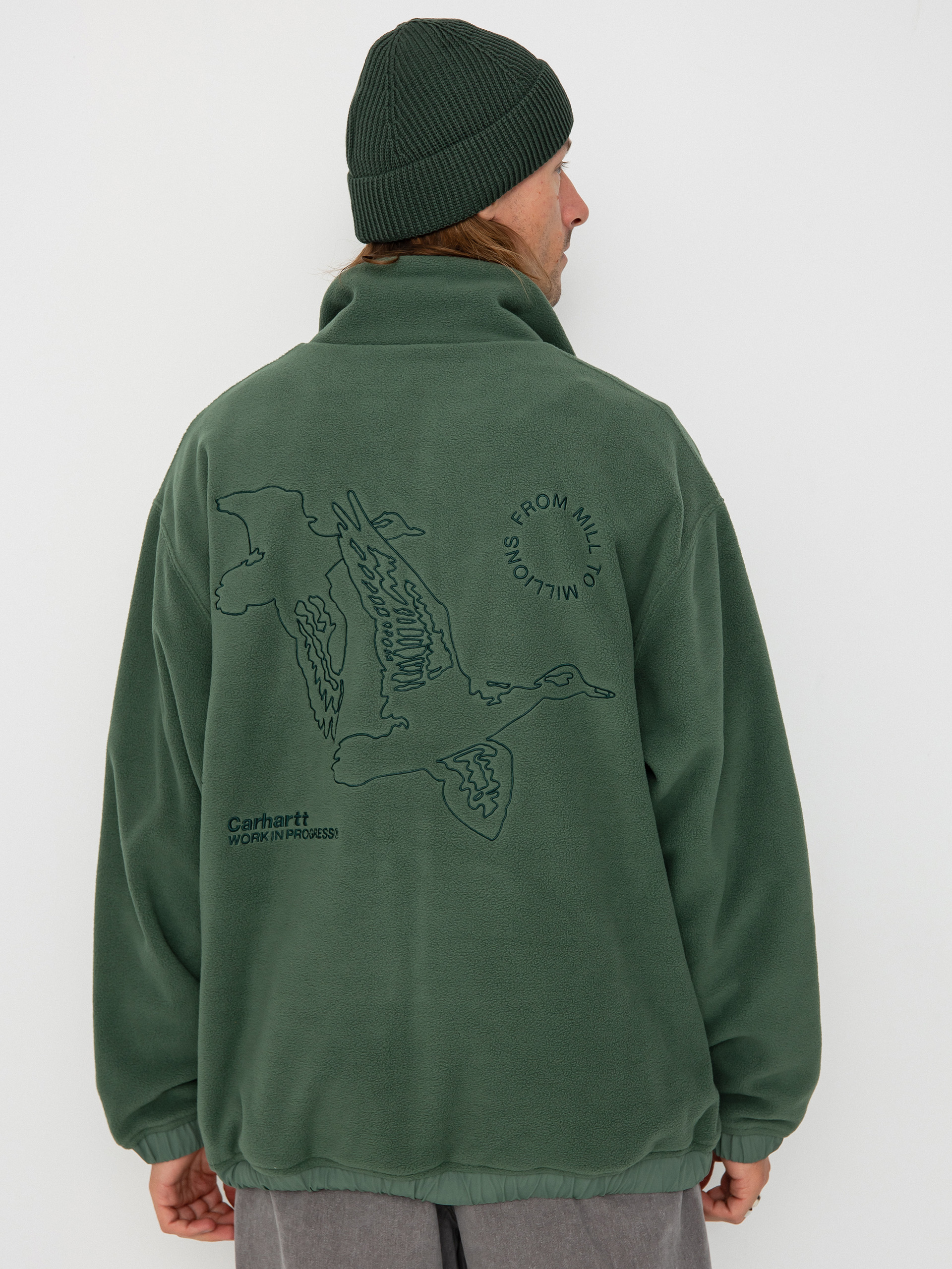 Bunda Carhartt WIP Flying Ducks Liner (duck green)