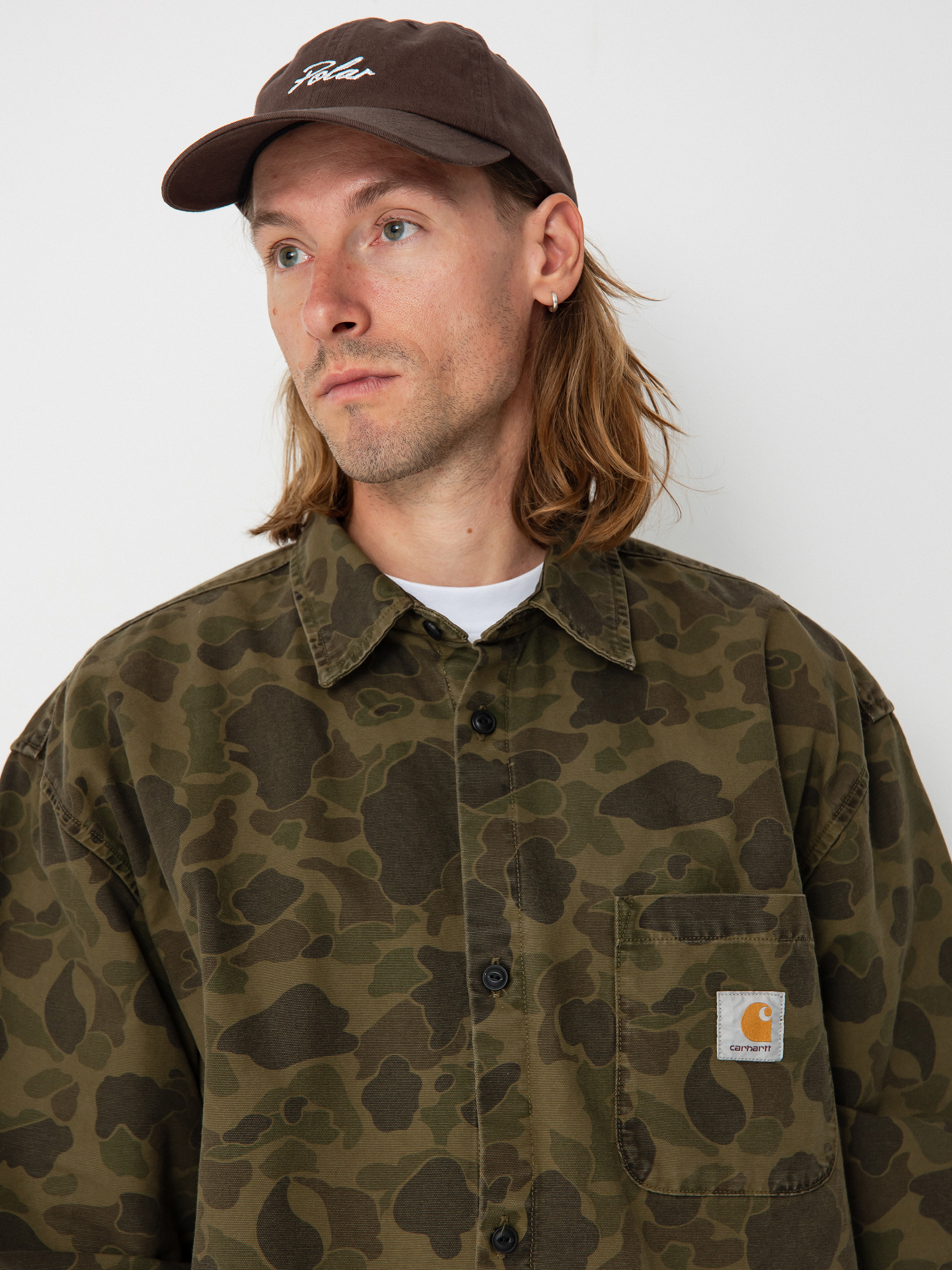 Košile Carhartt WIP Duck (camo duck/green/office green)