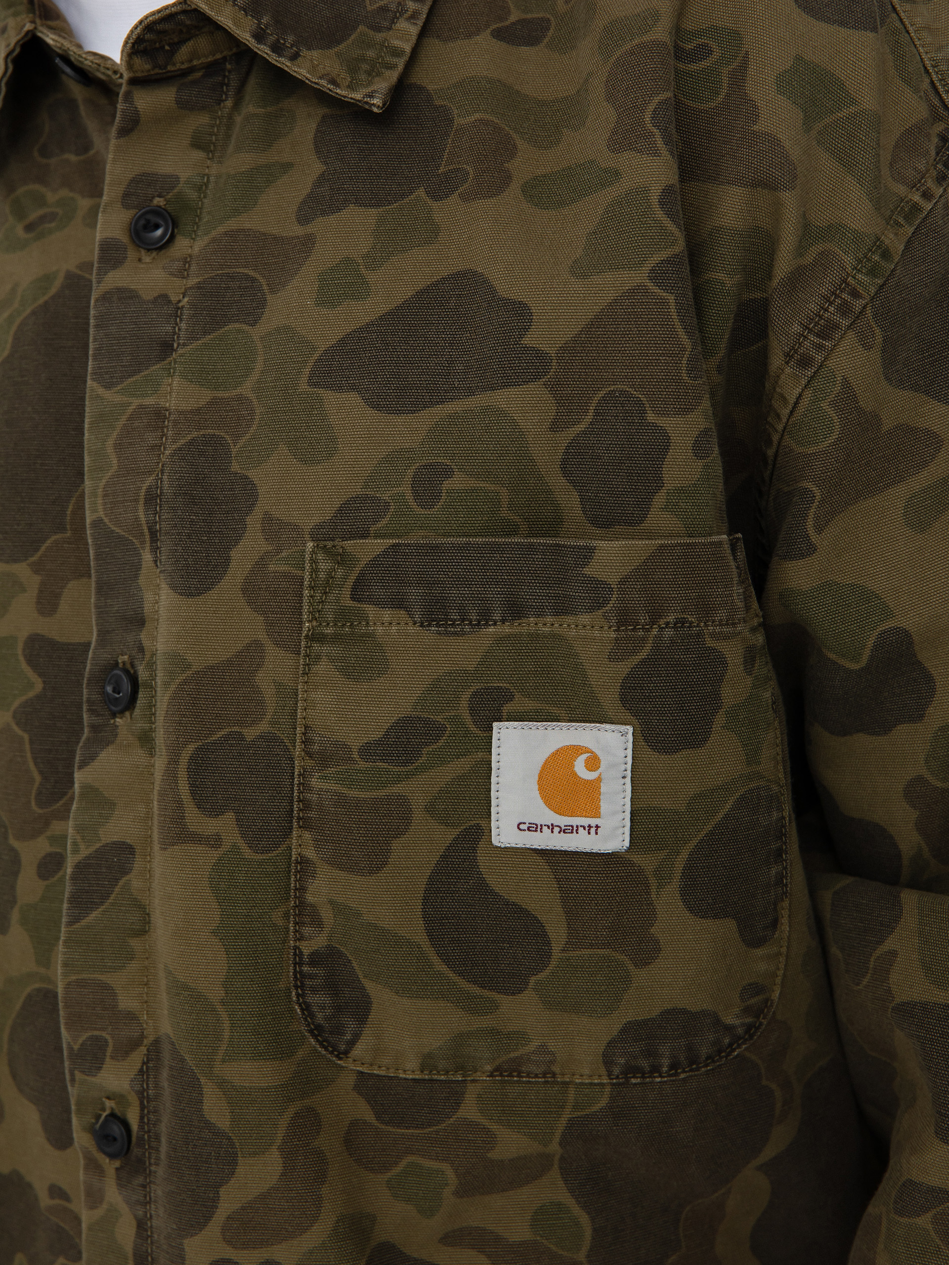 Košile Carhartt WIP Duck (camo duck/green/office green)