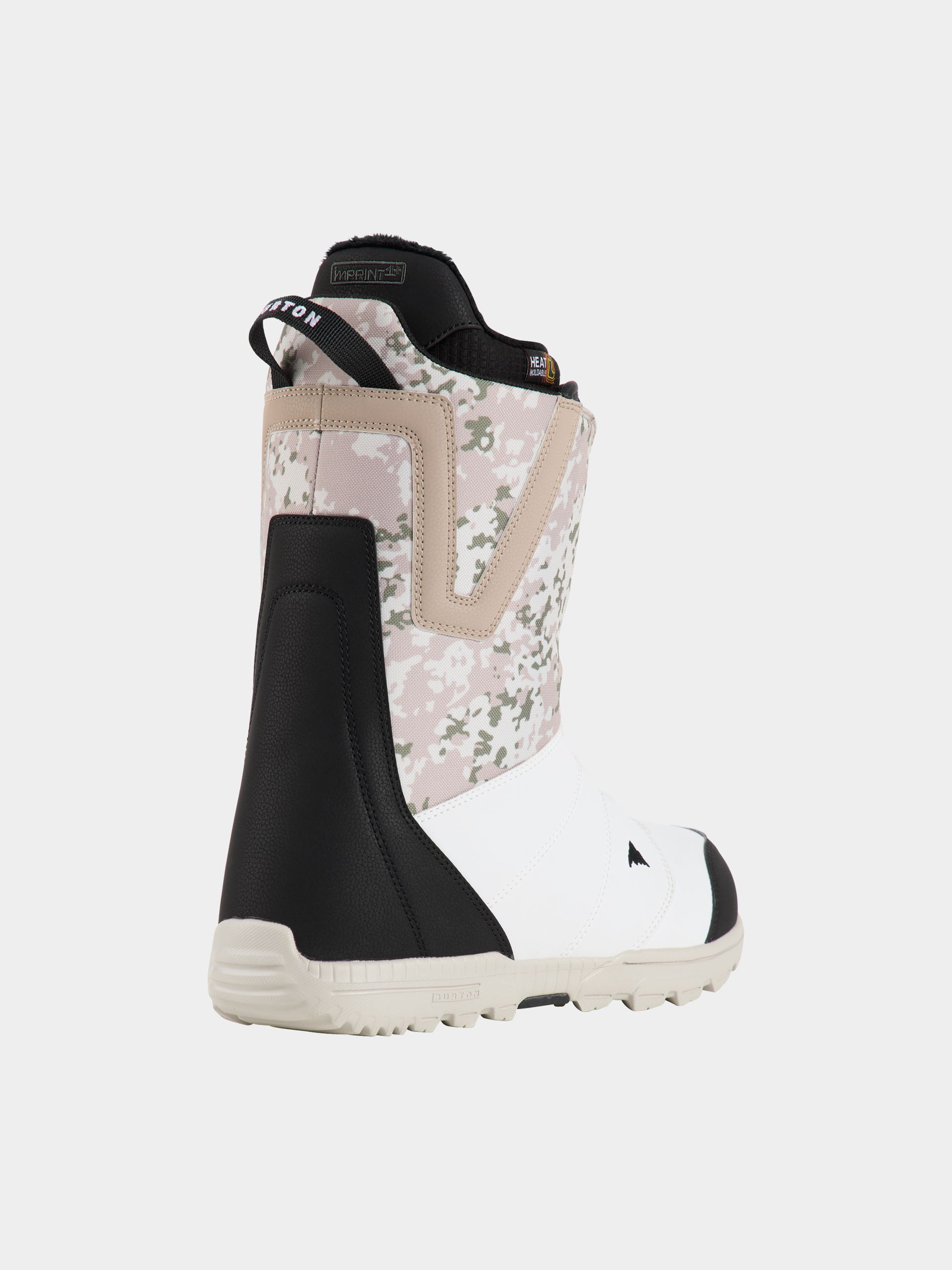 Pánské Boty na snowboard Burton Moto Boa (black/white/snowfall camo)