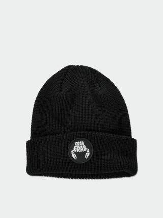 Čepice Crab Grab Circle Patch Beanie (black)