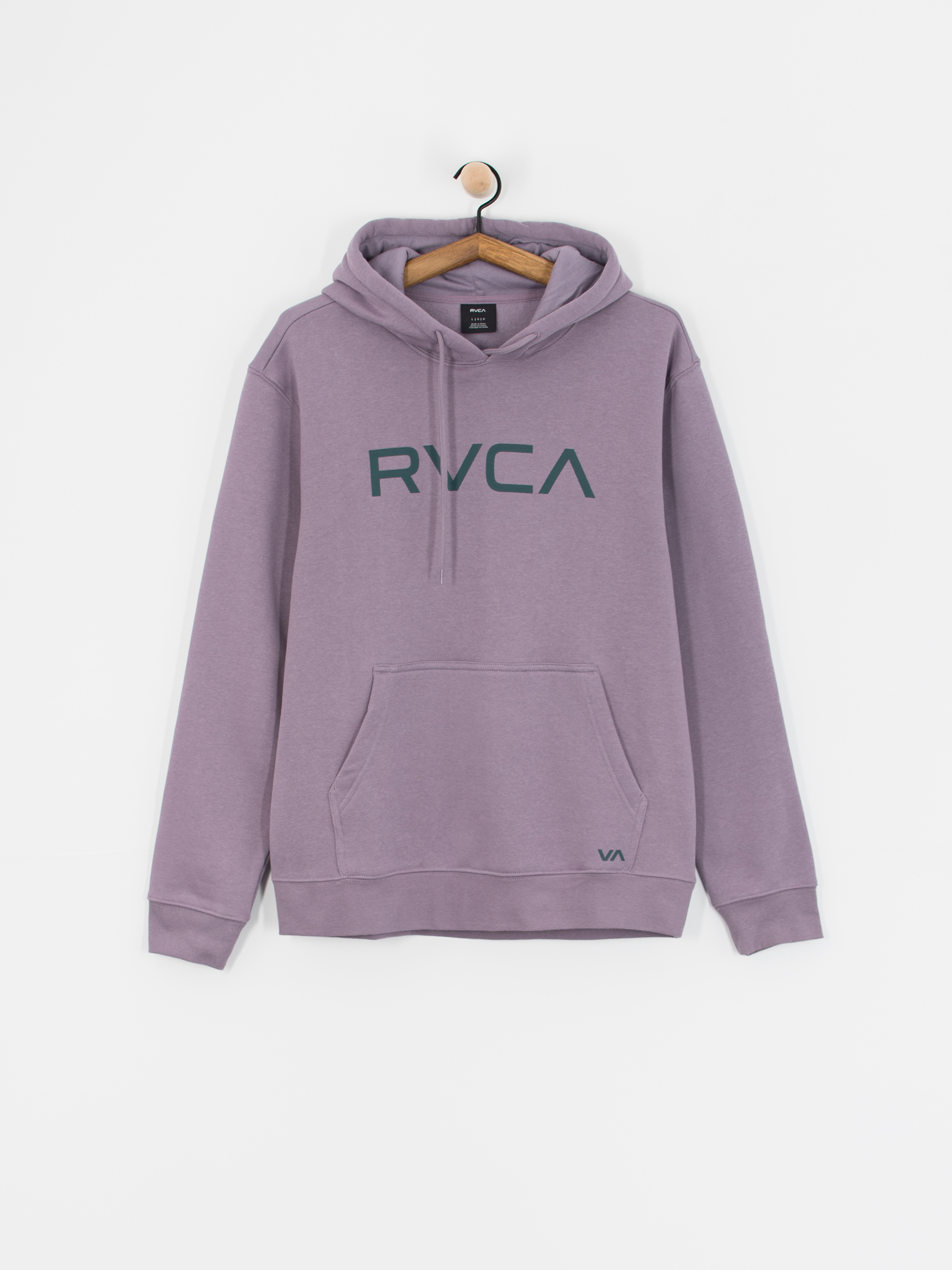 Mikina s kapucí RVCA Big Rvca HD (gray ridge)