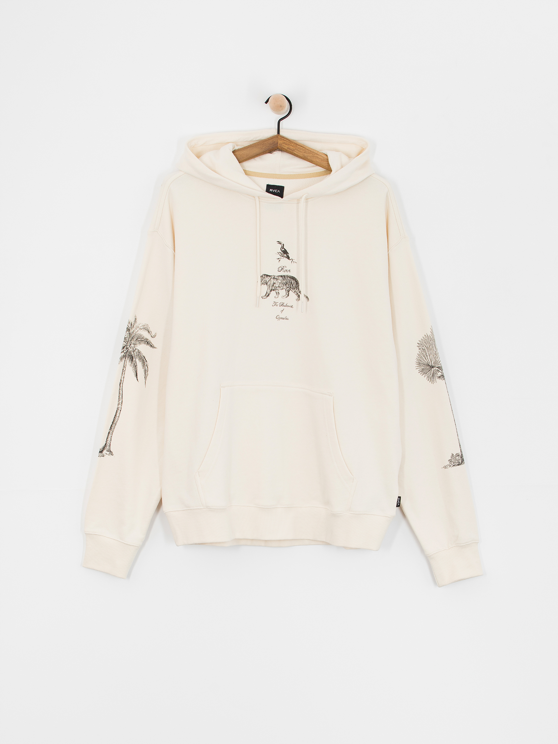 Mikina s kapucí RVCA Tiger Style HD