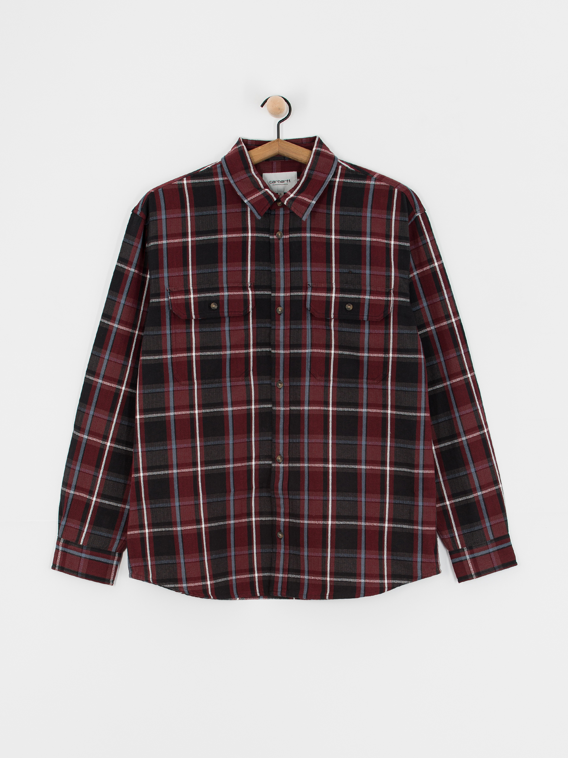 Košile Carhartt WIP Hobart (hobart check/black)