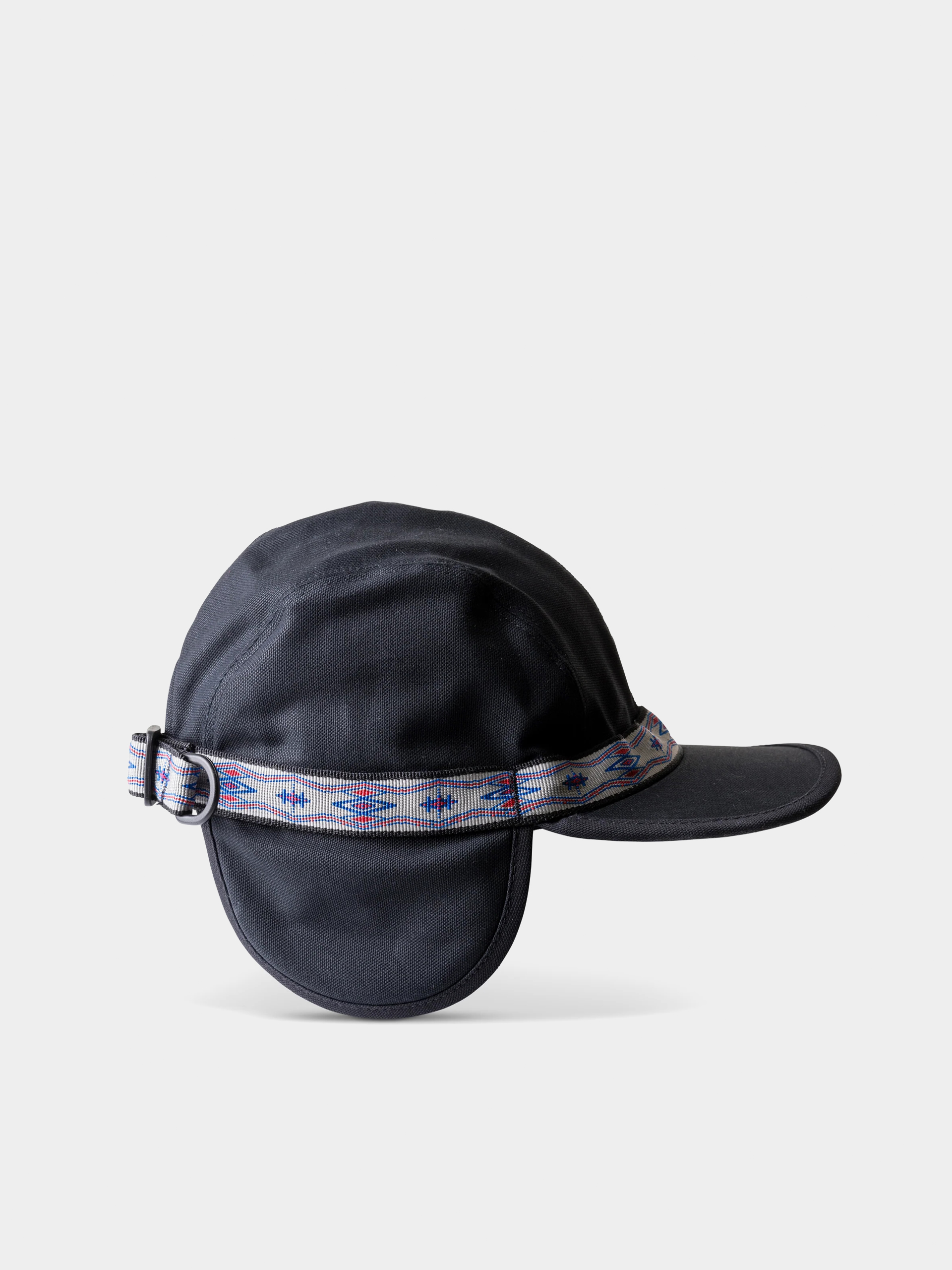 Kšiltovka  Kavu Strapcap Trapper (jet black)