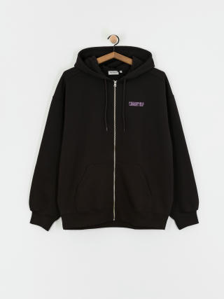 Mikina s kapucí Carhartt WIP Think Tank ZHD (black/purple)