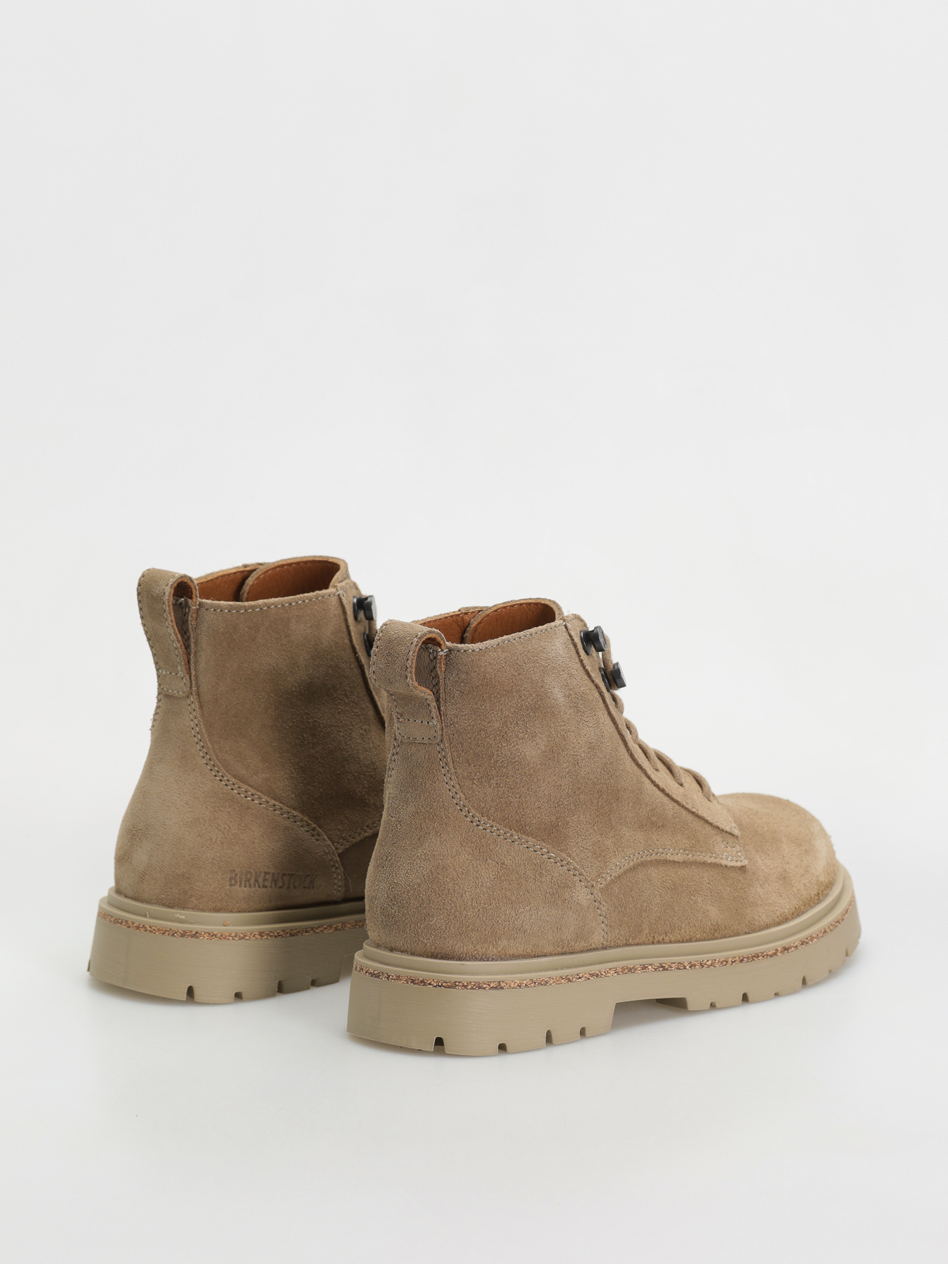 Boty Birkenstock Highwood Lace Mid Suede Leather Narrow Wmn (taupe)