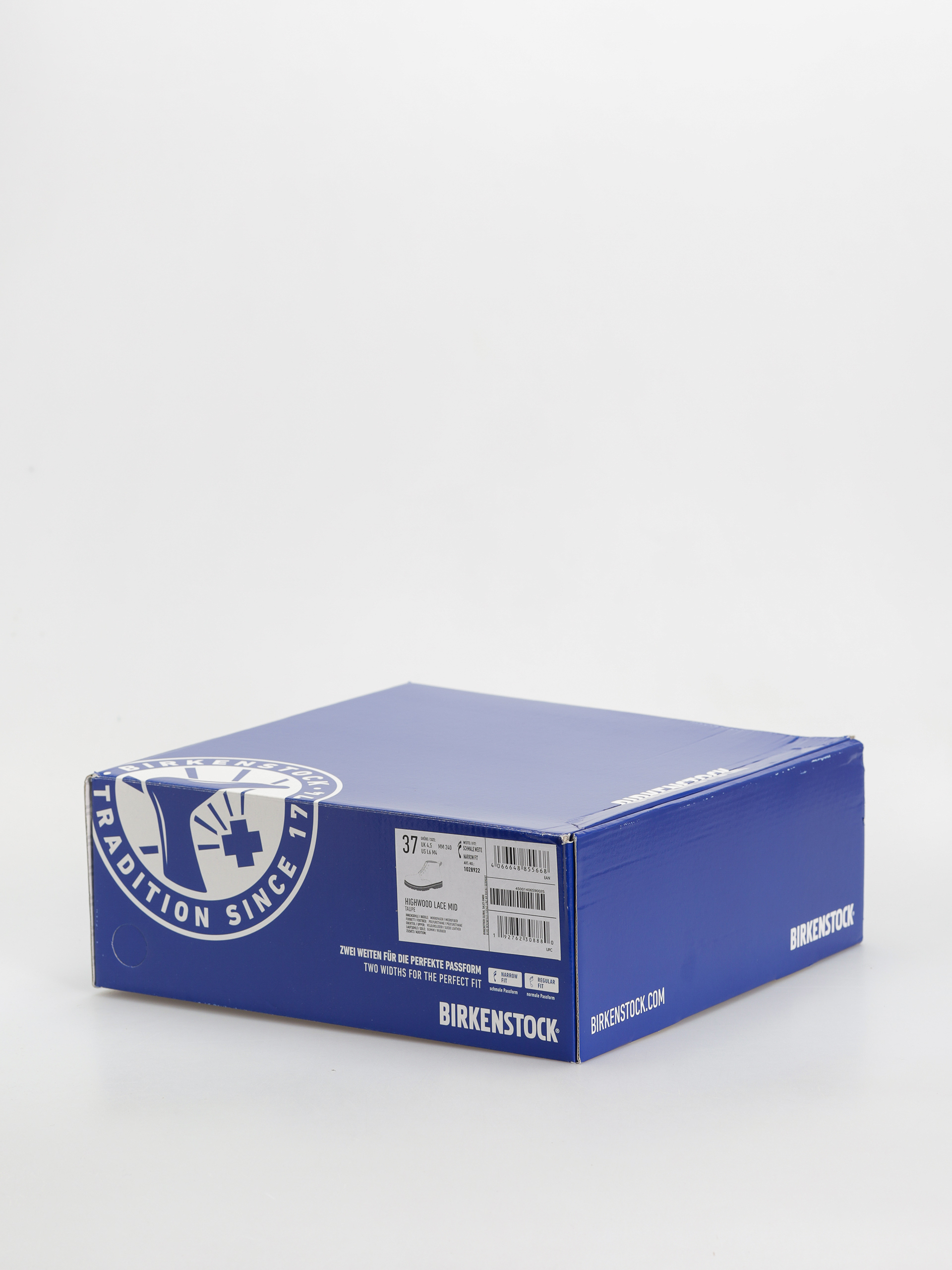 Boty Birkenstock Highwood Lace Mid Suede Leather Narrow Wmn (taupe)