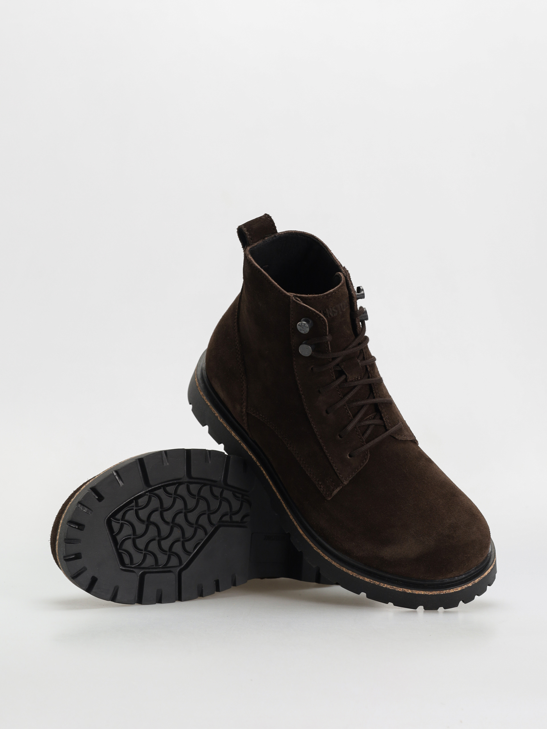 Boty Birkenstock Highwood Lace Mid Suede Leather Regular (mocha)