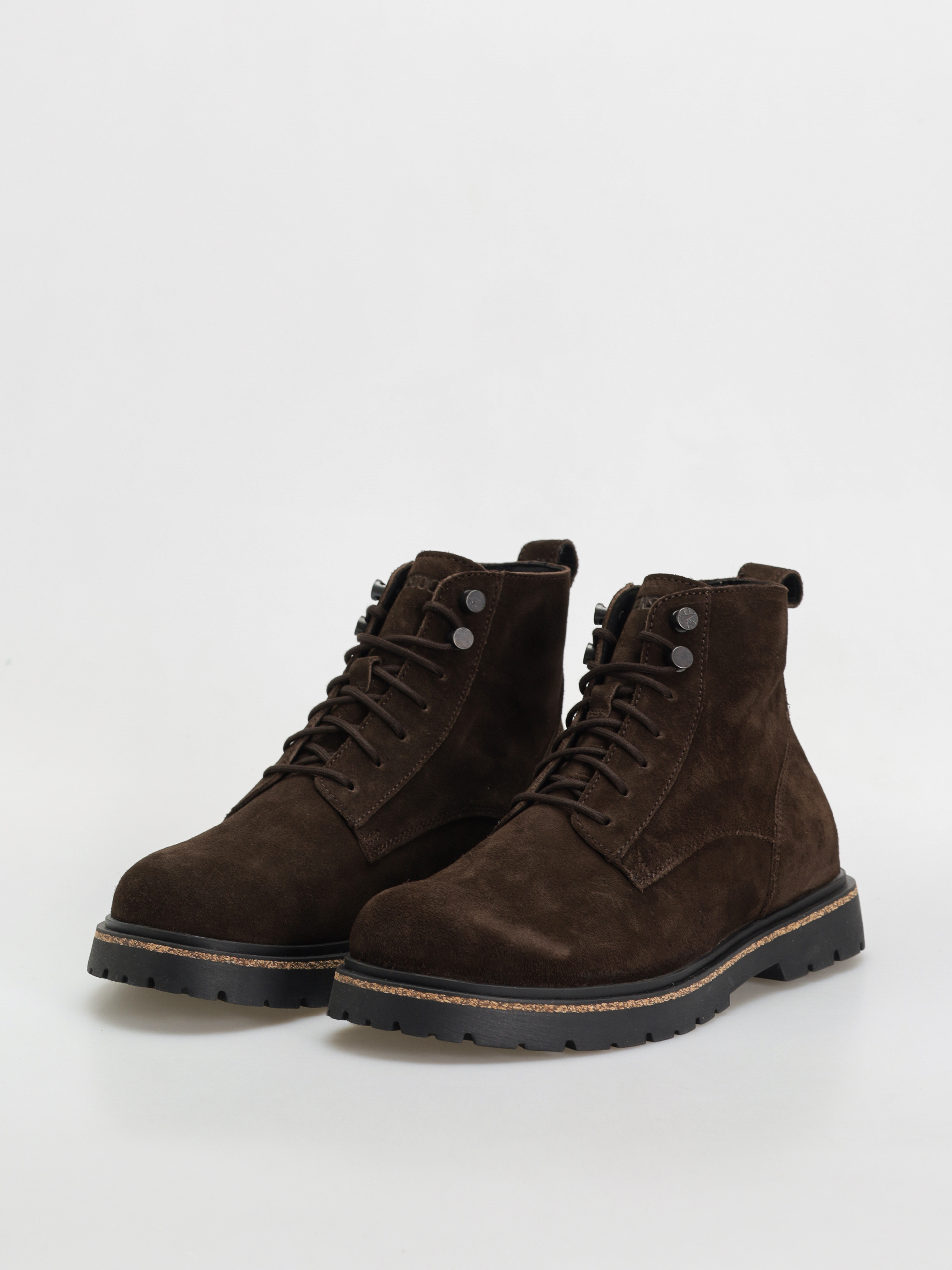 Boty Birkenstock Highwood Lace Mid Suede Leather Regular (mocha)