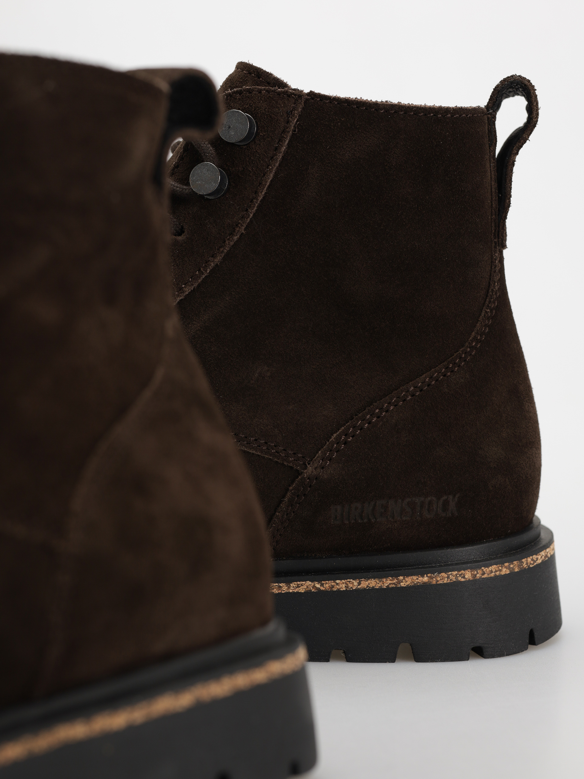 Boty Birkenstock Highwood Lace Mid Suede Leather Regular (mocha)