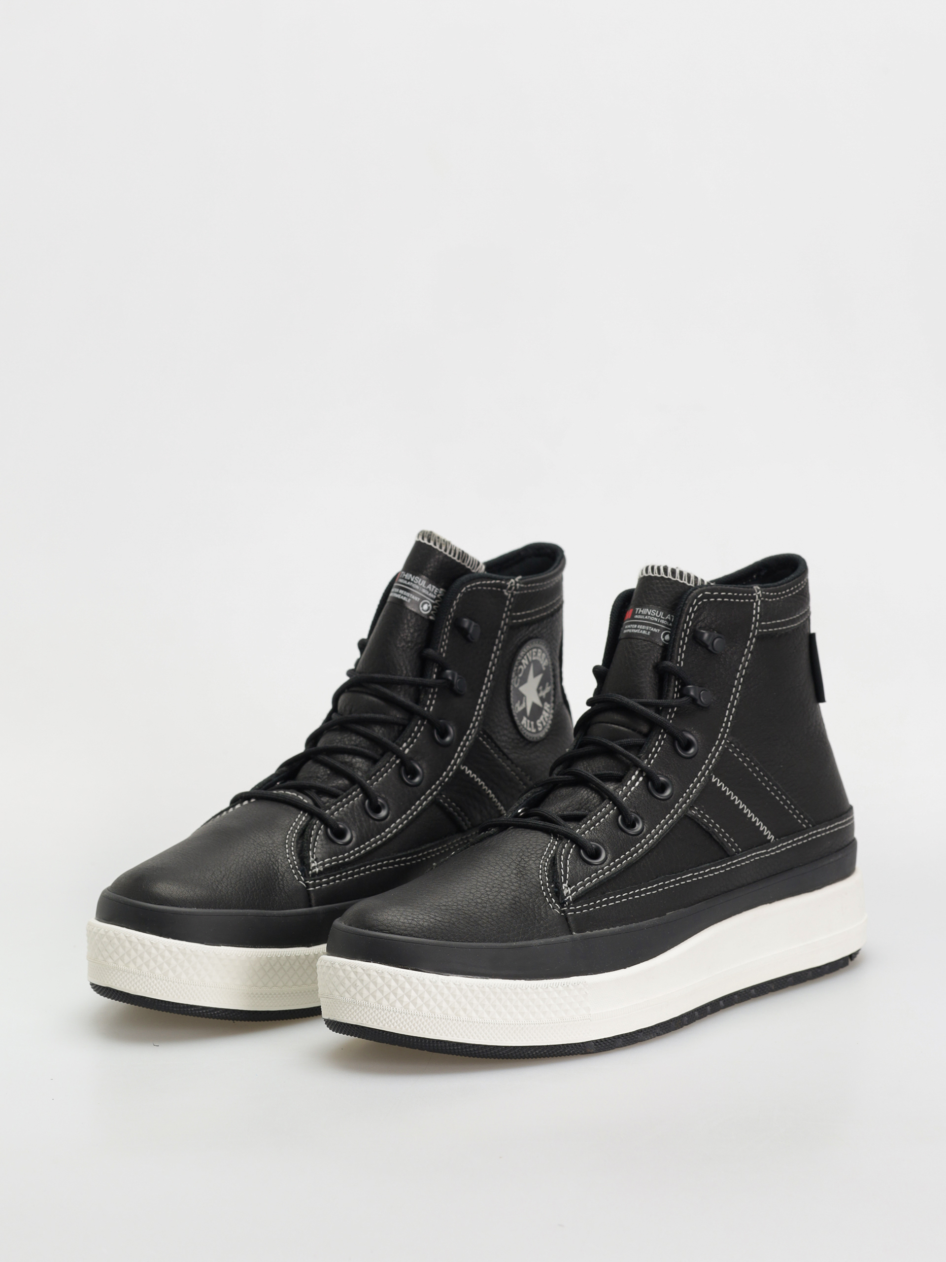 Boty Converse Chuck Taylor All Star Equip Waterproof (black/black/vintage white)