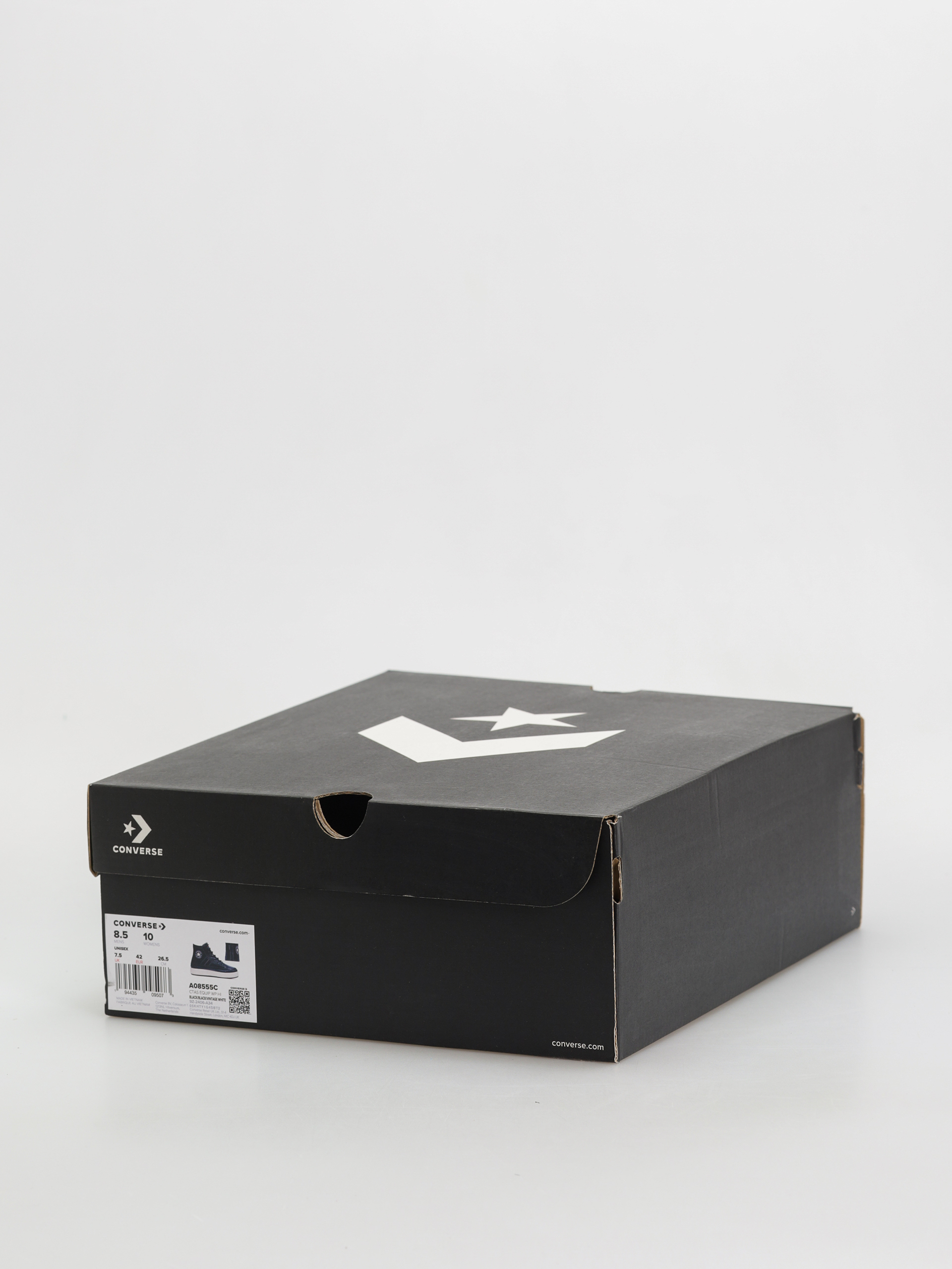 Boty Converse Chuck Taylor All Star Equip Waterproof (black/black/vintage white)