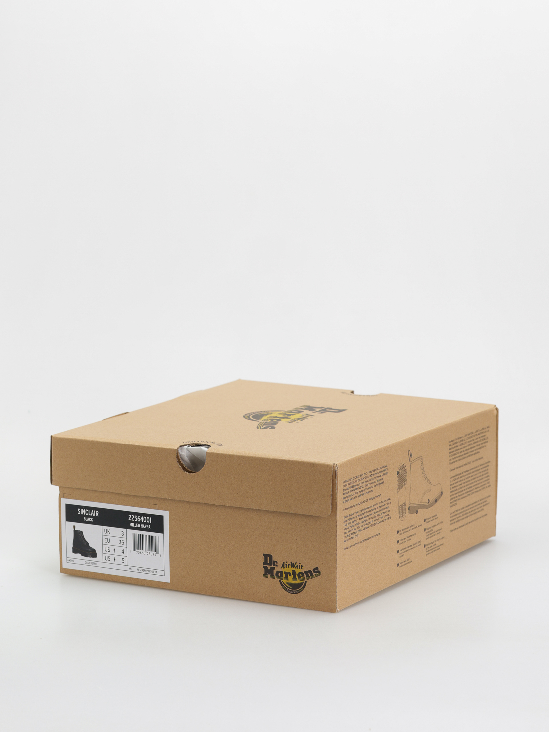 Boty Dr. Martens Sinclair (black milled nappa)