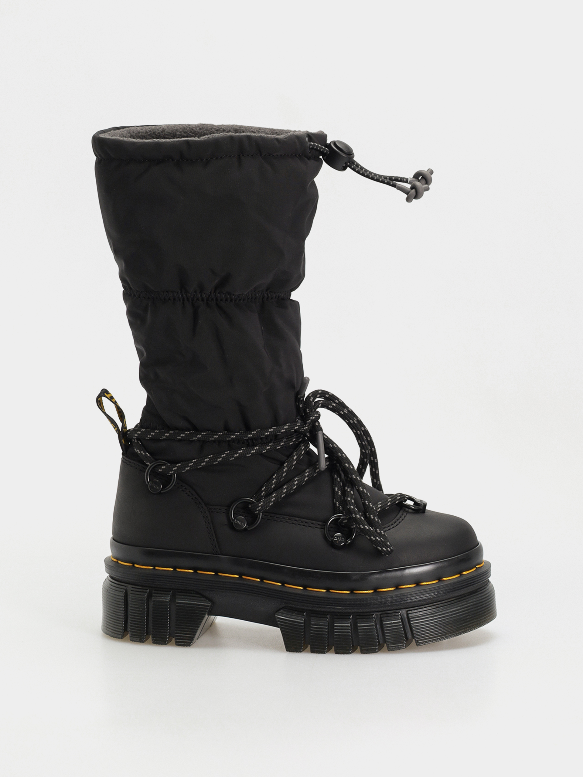 Boty Dr. Martens Audrick Padded Hi Wmn (black snowplow wp/soft poly)