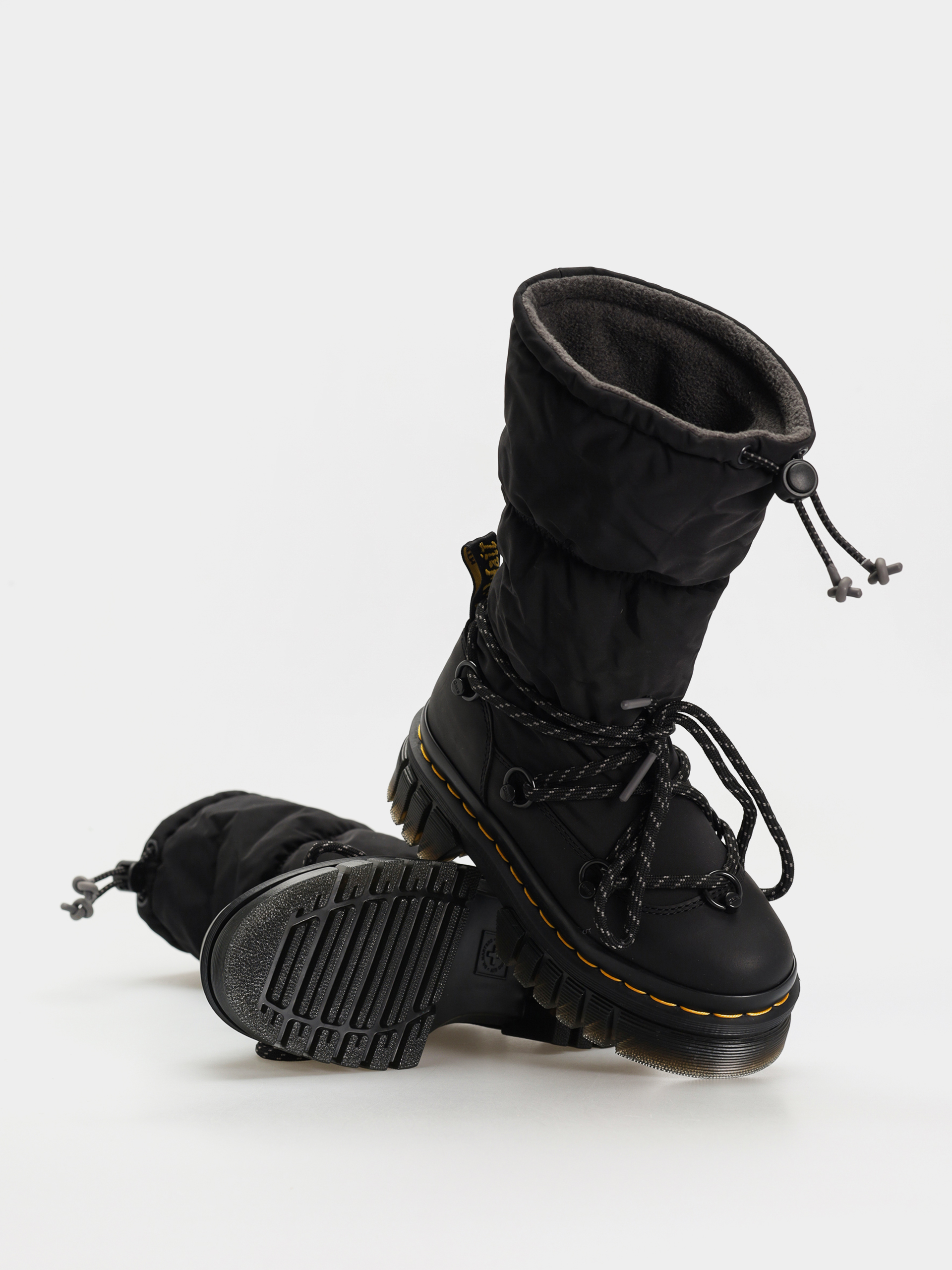 Boty Dr. Martens Audrick Padded Hi Wmn (black snowplow wp/soft poly)