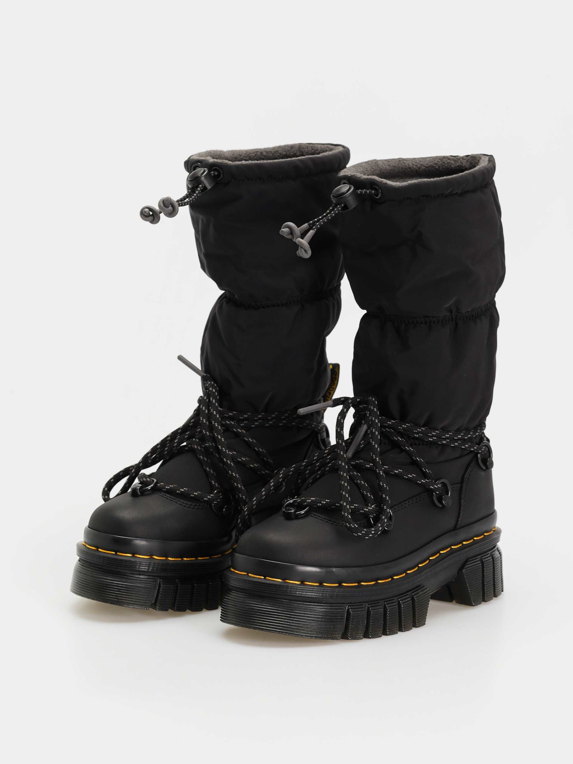 Boty Dr. Martens Audrick Padded Hi Wmn (black snowplow wp/soft poly)