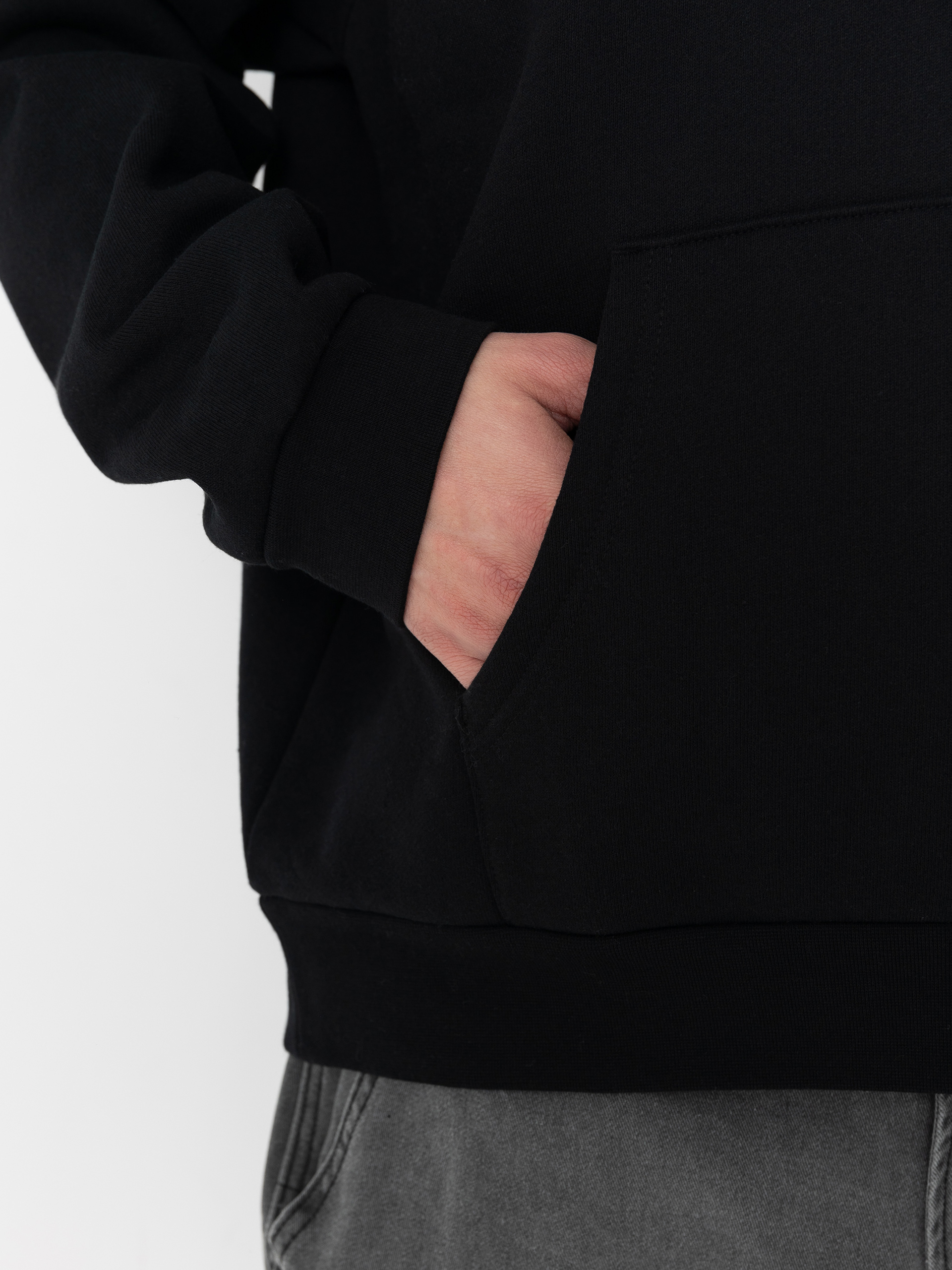 Mikina s kapucí OBEY Icon Extra Heavy II HD (black)