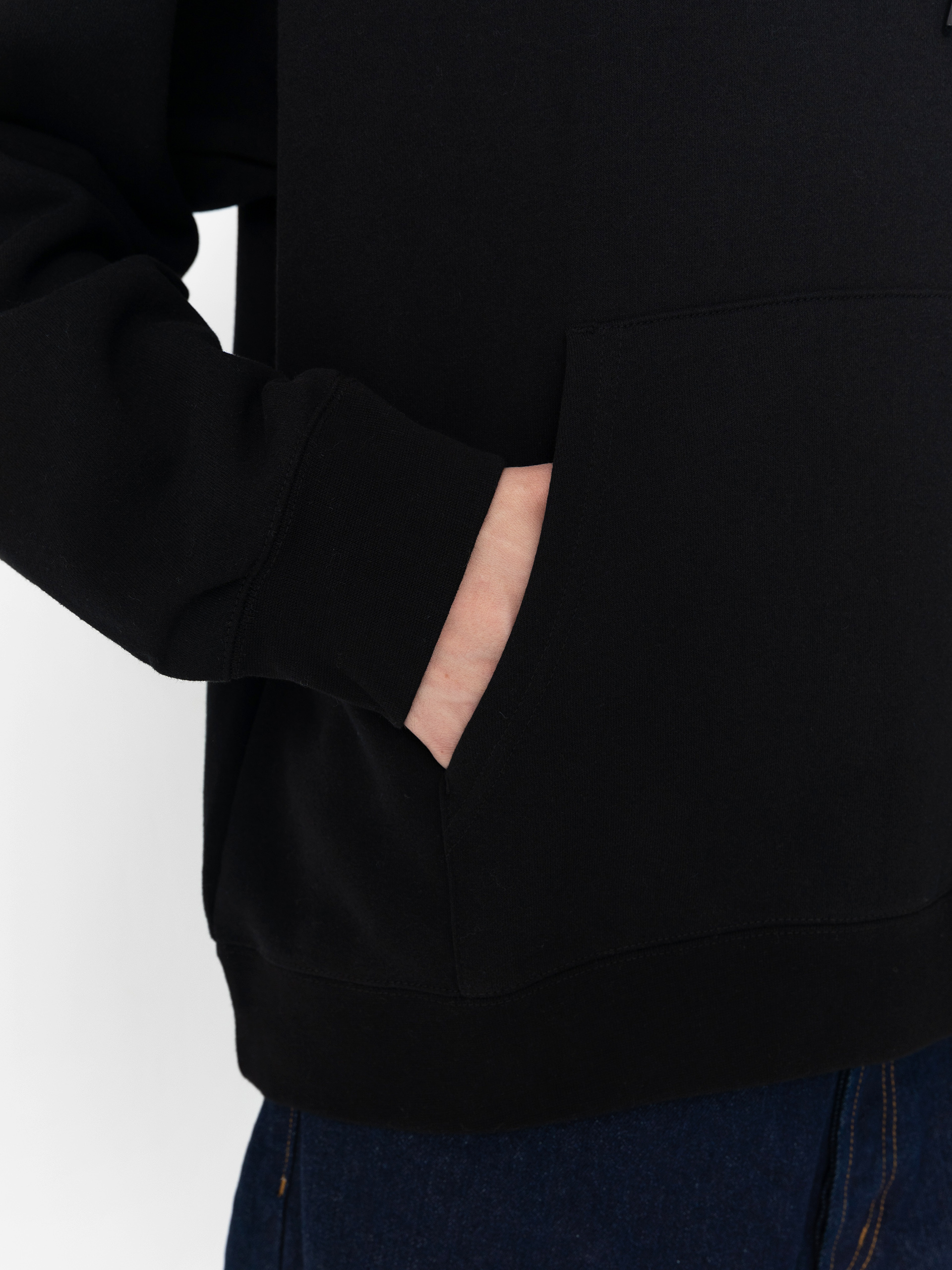 Mikina s kapucí OBEY Quality Dissent HD (black)
