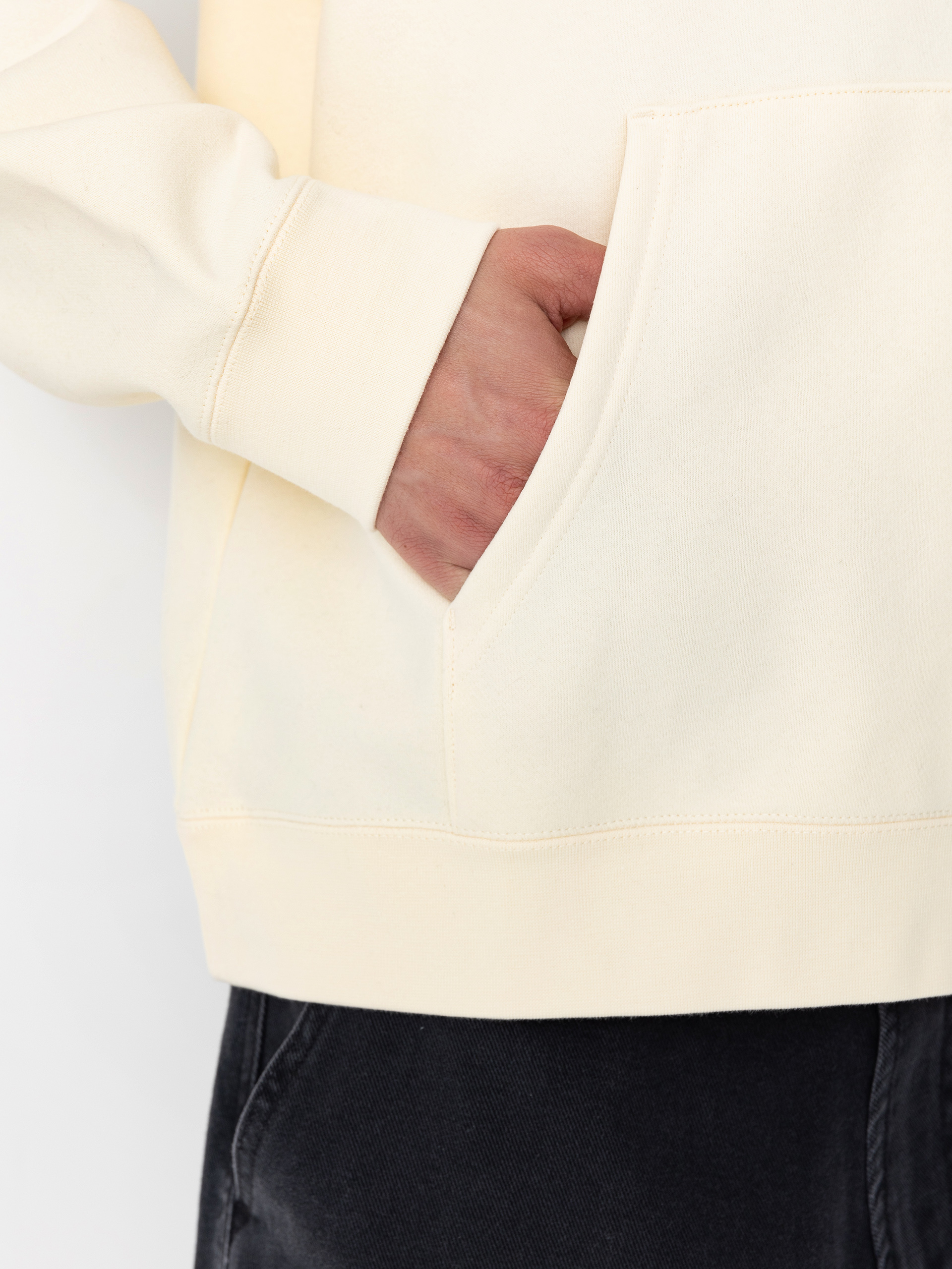 Mikina s kapucí OBEY Bubble HD (unbleached)