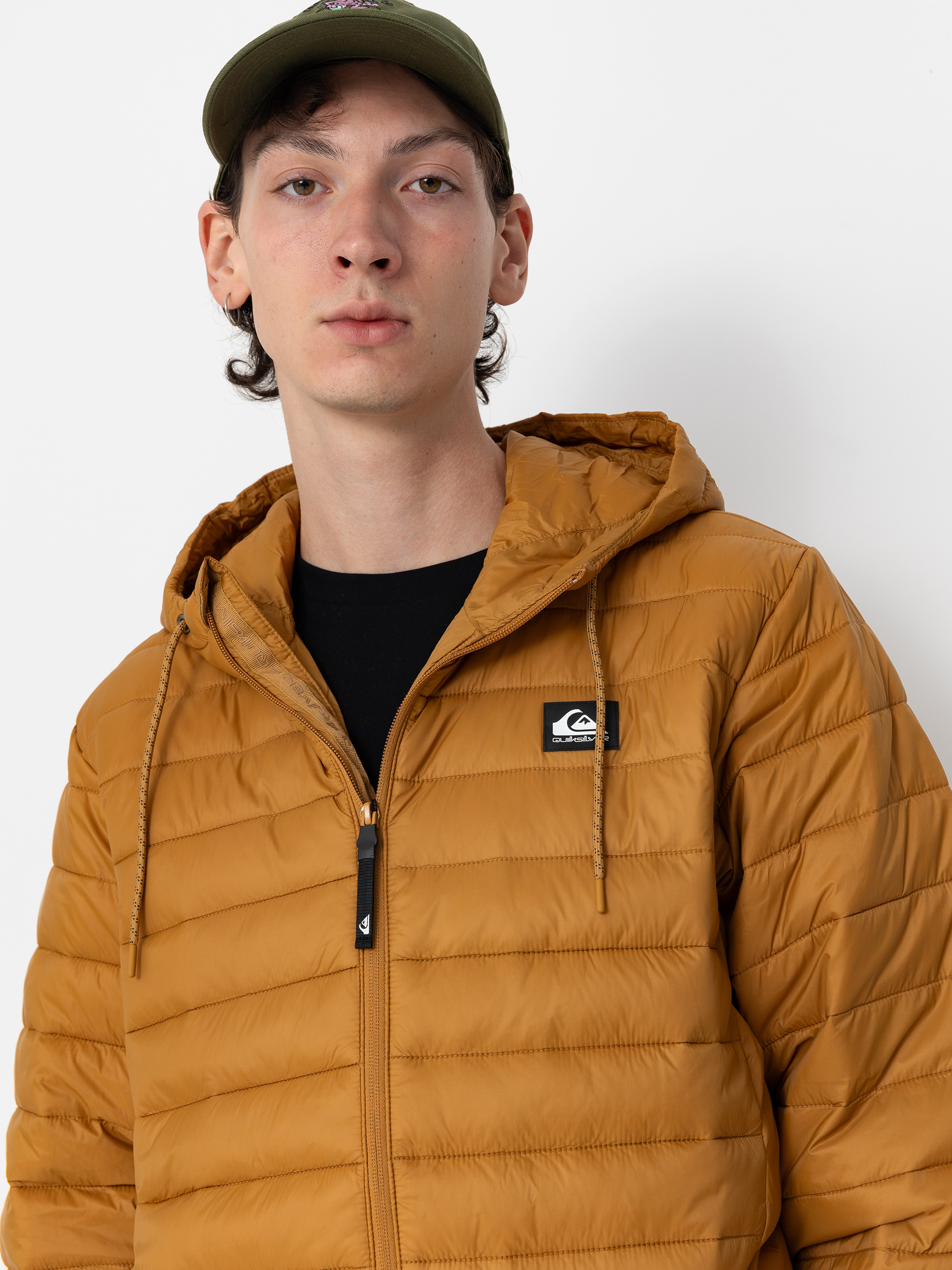 Bunda Quiksilver Scaly Hood (bone brown)