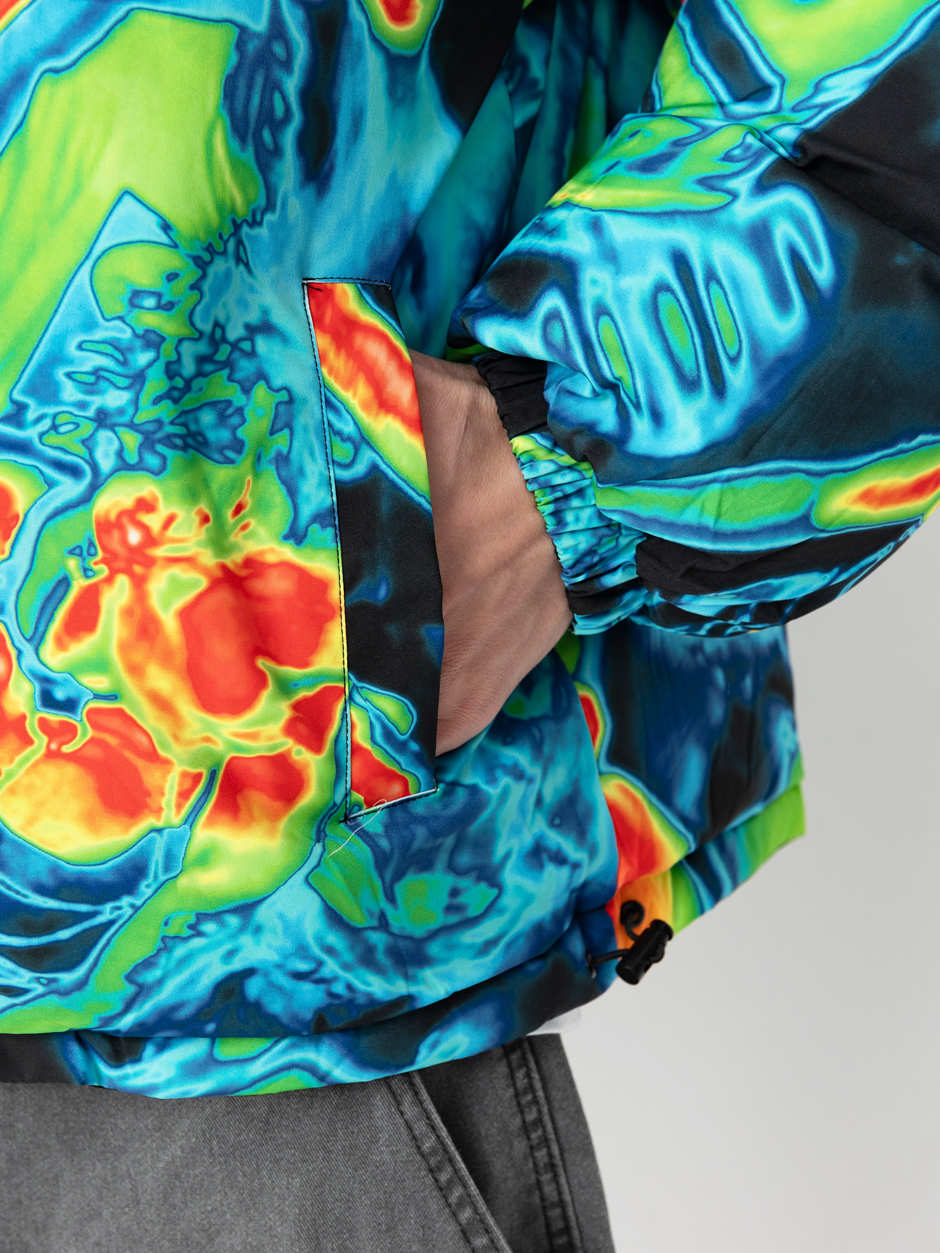 Bunda Wasted Paris Fusion Puffer (black)