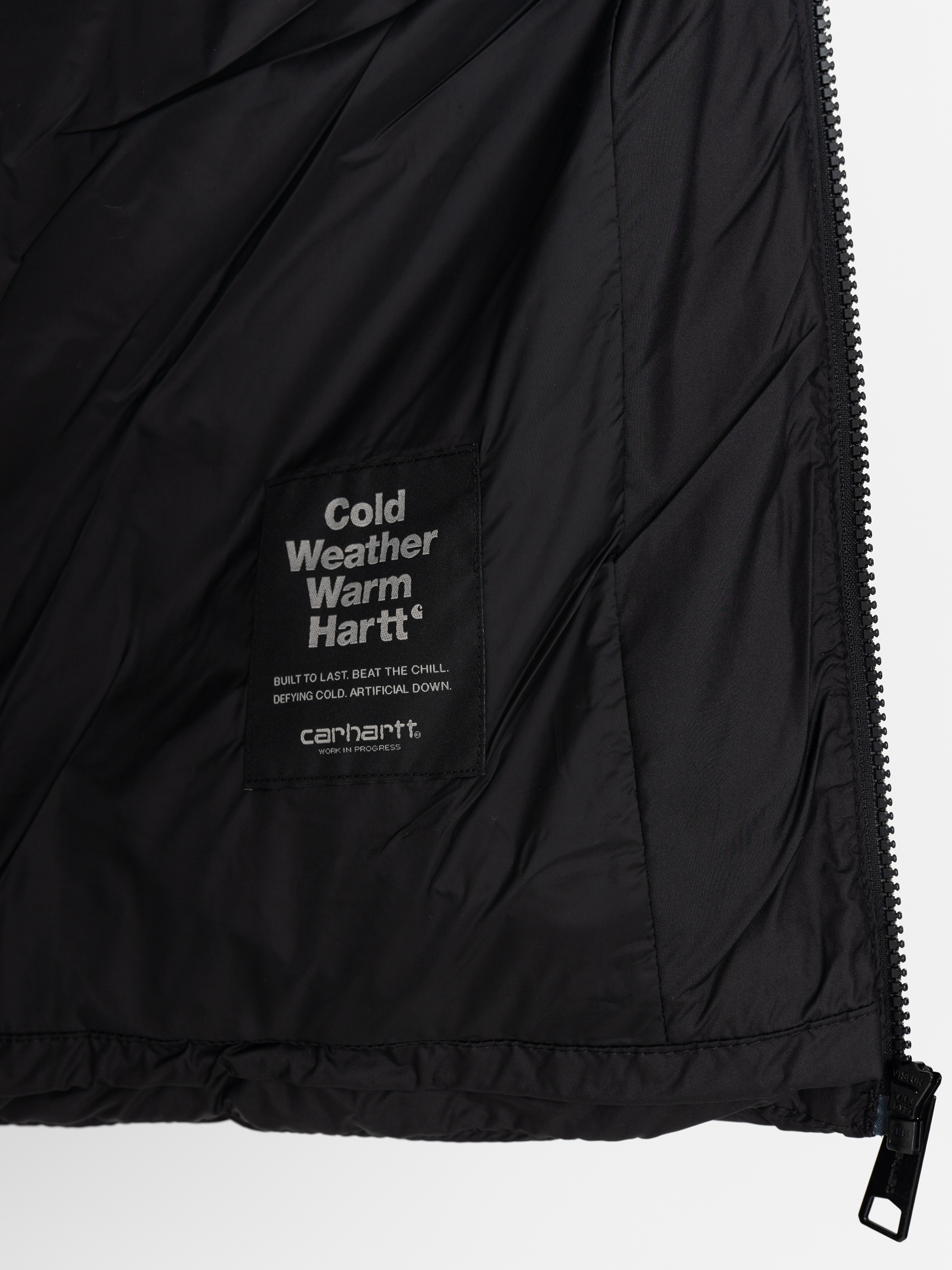 Bunda Carhartt WIP Springfield (black/misty grey)